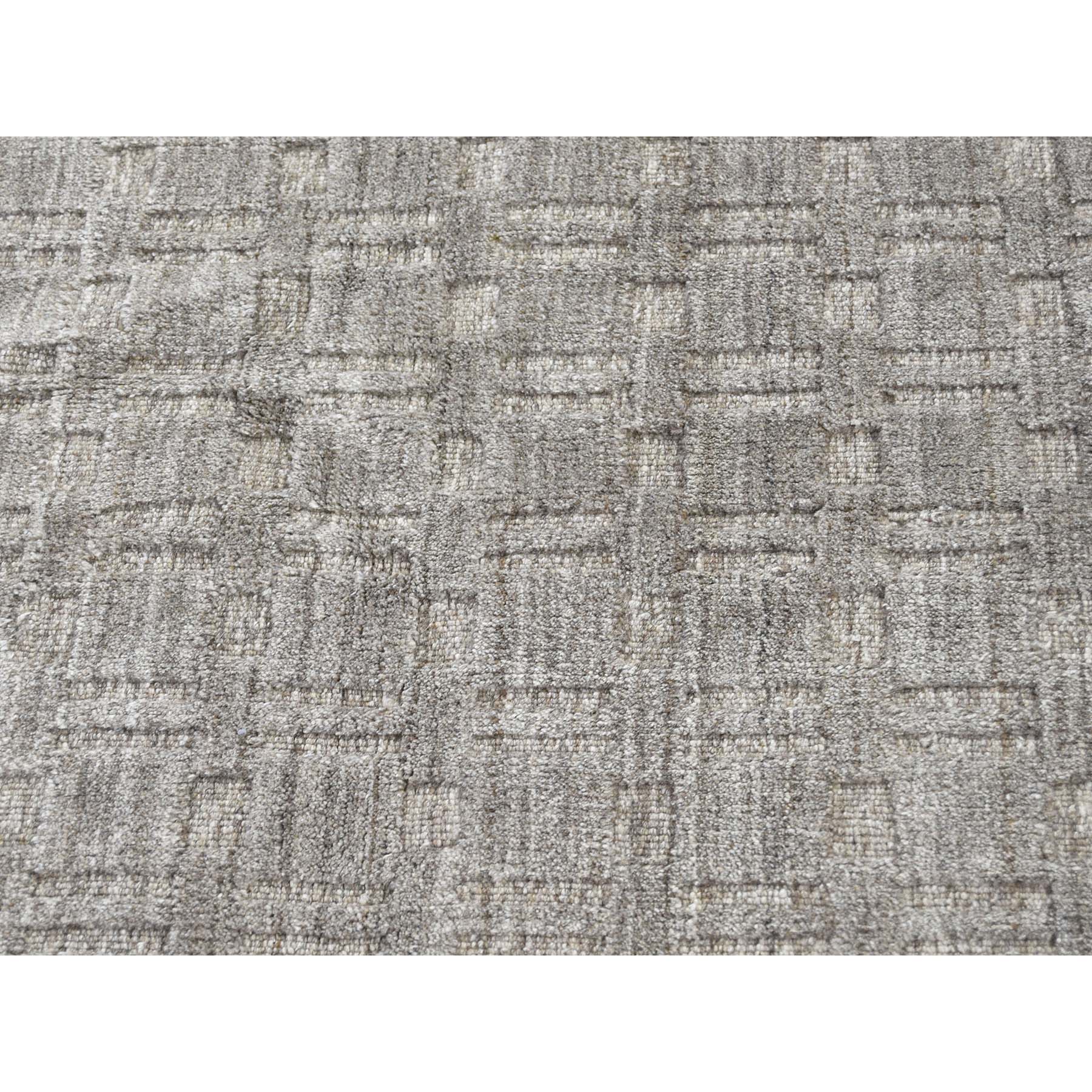 5-x7-2  Tone on Tone Pure Wool Hand-Loomed Oriental Rug 