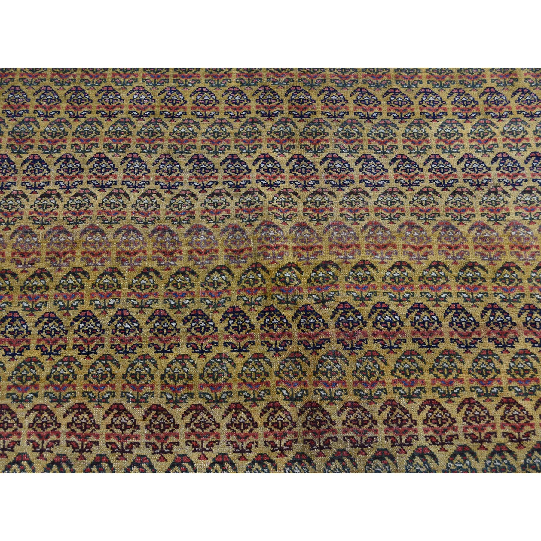 5-1 x9-10  Antique Persian Bijar Exc Cond Wide Runner Oriental Rug 