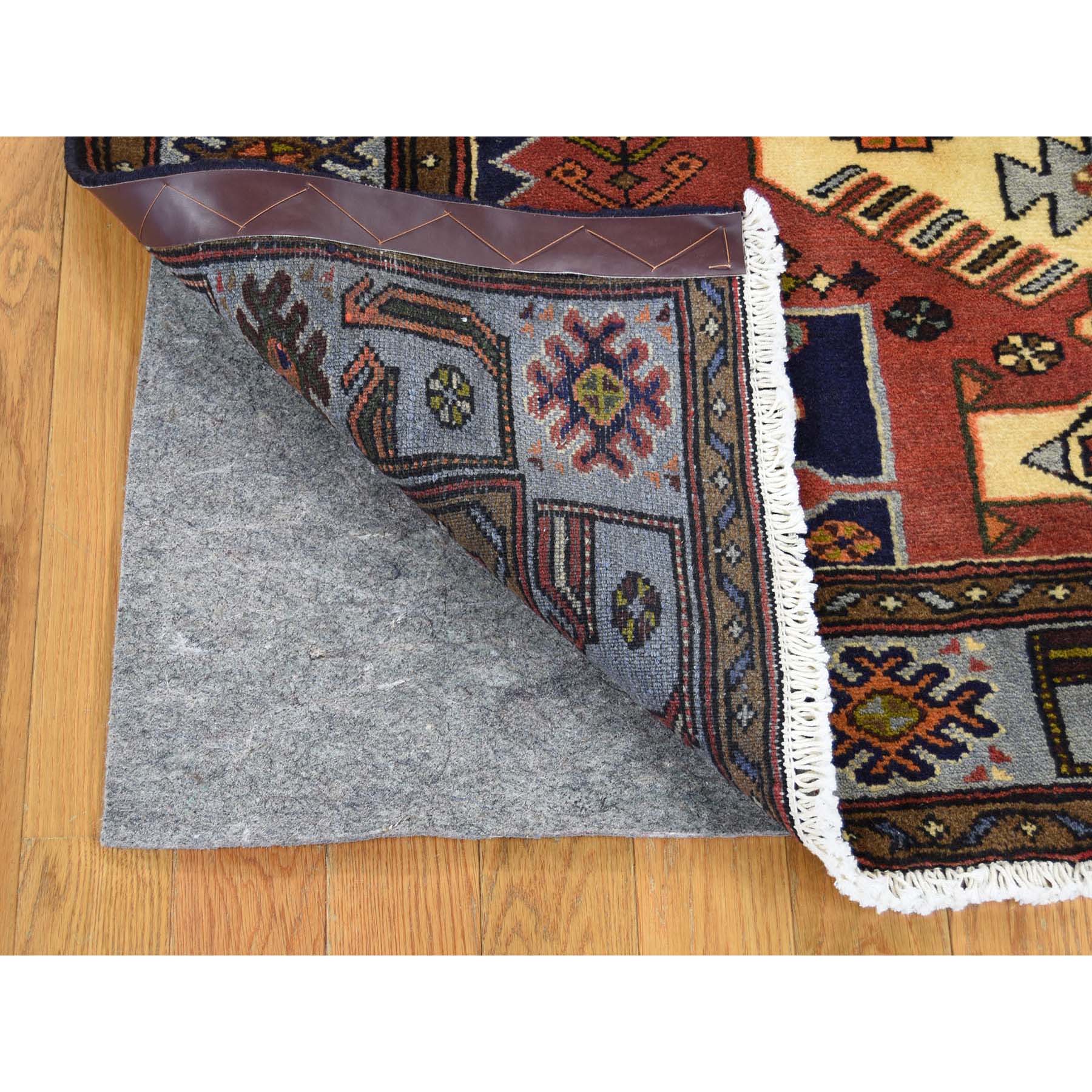 4-4 x6-4  Pure Wool New Persian Mosel Hand-Knotted Oriental Rug 