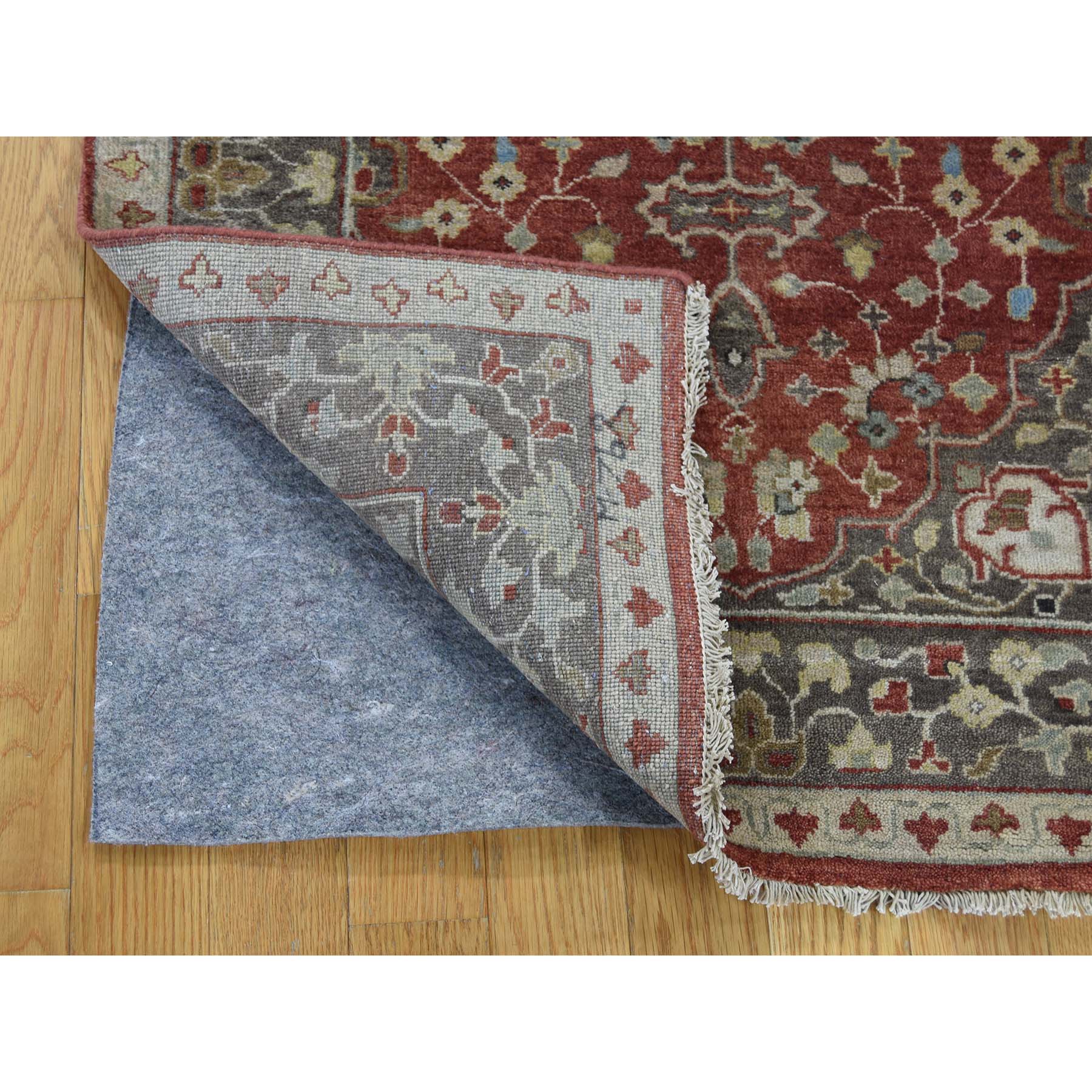 3-x5- Antiqued Haji Jalili Re-creation Hand-Knotted Oriental Rug 