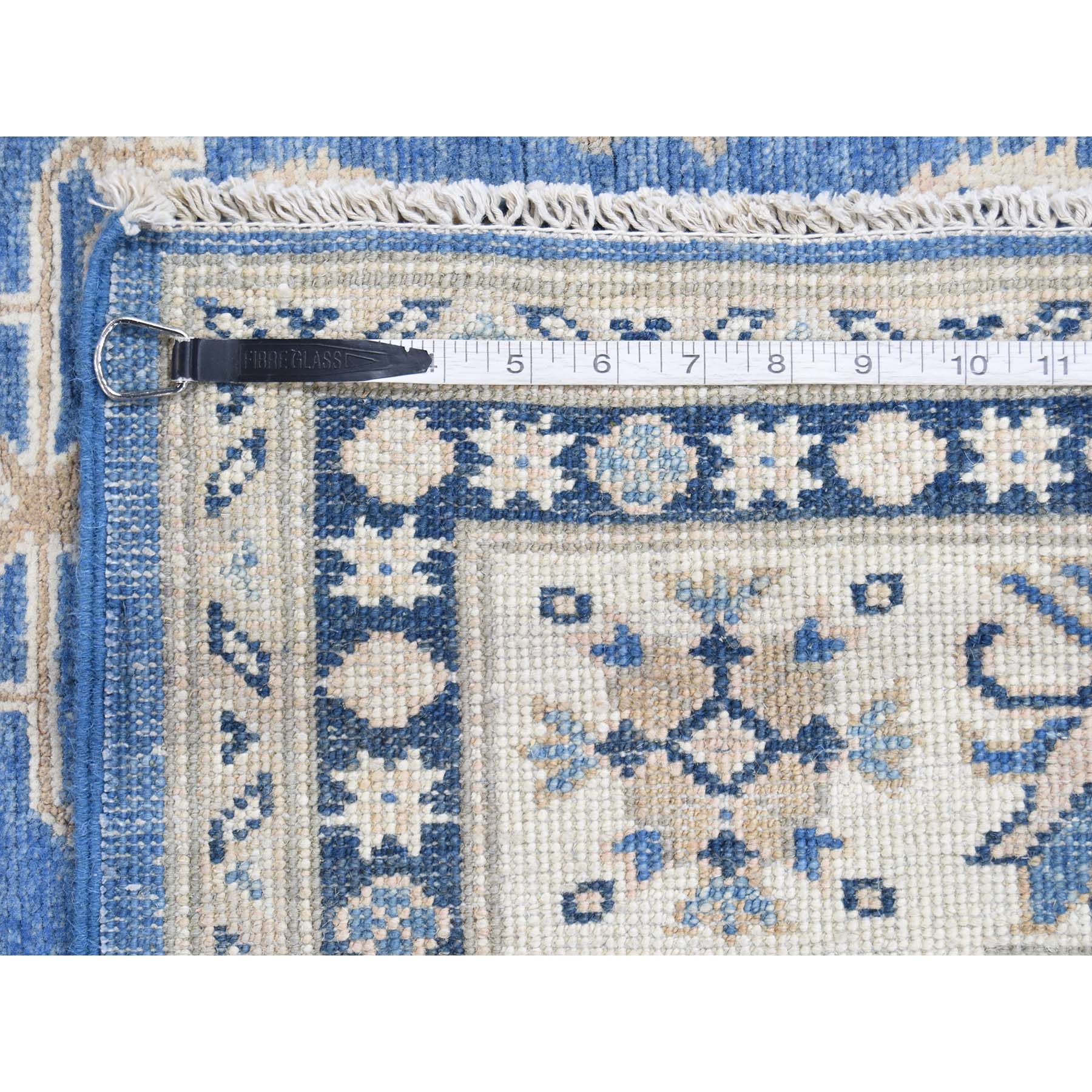 5-x25-8  Hand-Knotted Wide Runner Vintage Look Kazak Pure Wool Oriental Rug 