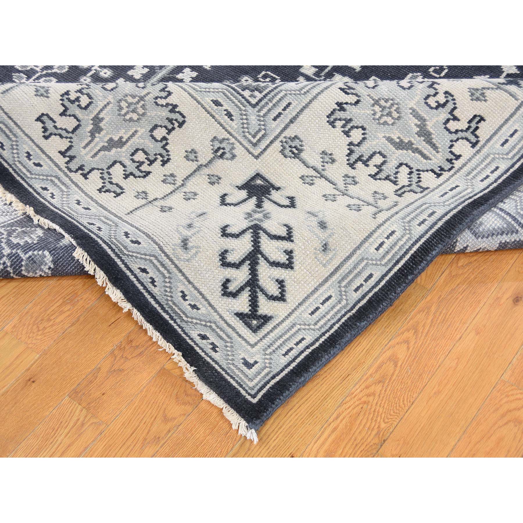 8-x9-10  Hand-Knotted Turkish Knot Oushak Pure Wool Oriental Rug 