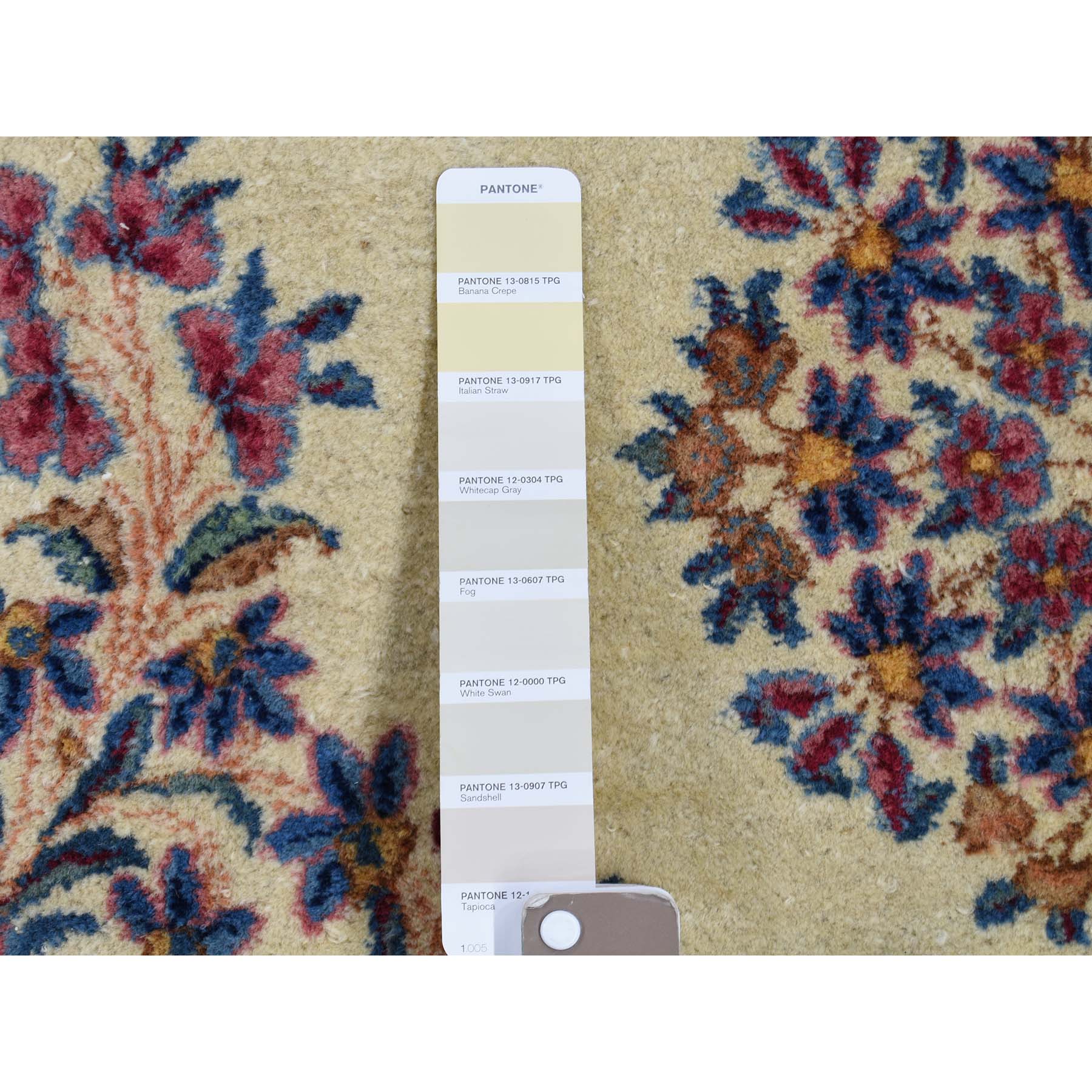 11-4 x16-9  Semi Antique Persian Kerman Mint Condition Full Pile Soft Oversize Oriental Rug 