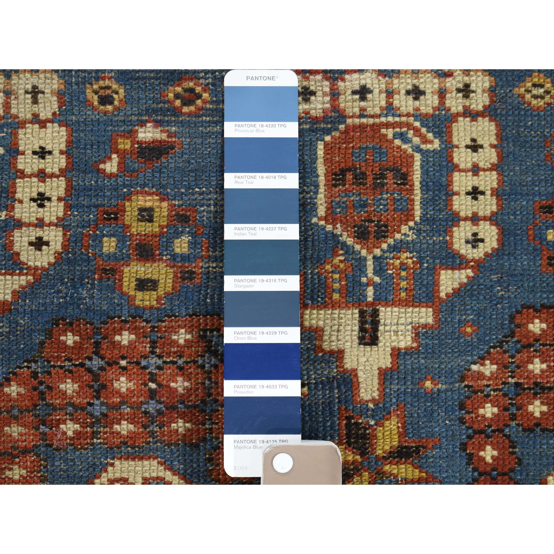 3-10 x6-3  Antique Caucasian Kazak Even Wear Hand Knotted Oriental Rug 