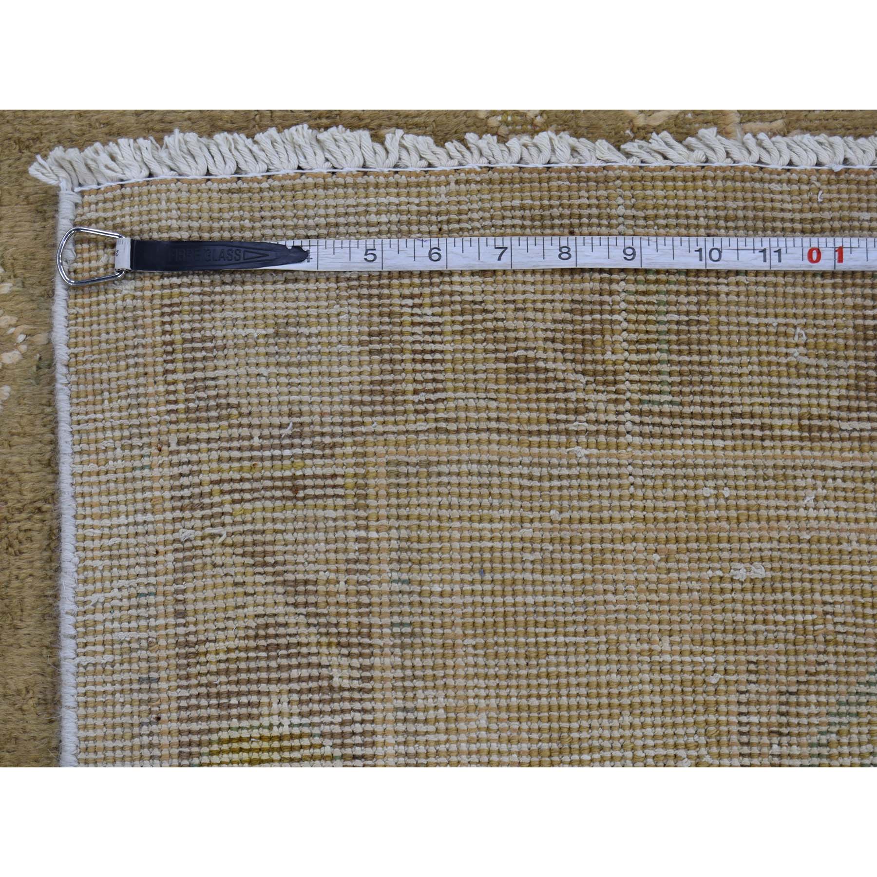 10-1 x13- Hand-Knotted Pure Wool Vintage Tabriz Oriental Rug 