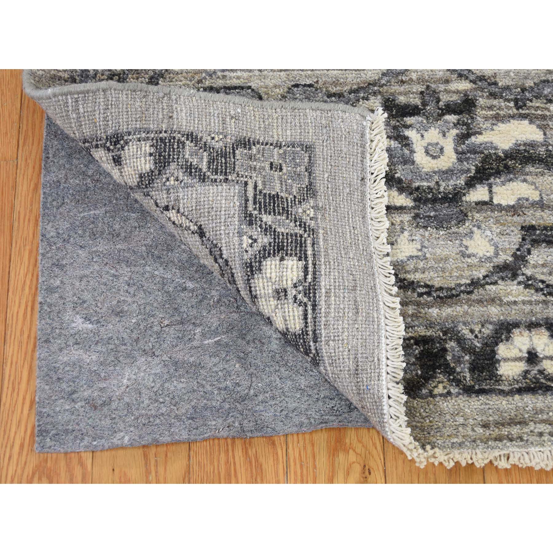 9-x11-7  Heriz Pure Wool with Natural Colors Hand-Knotted Oriental Rug 
