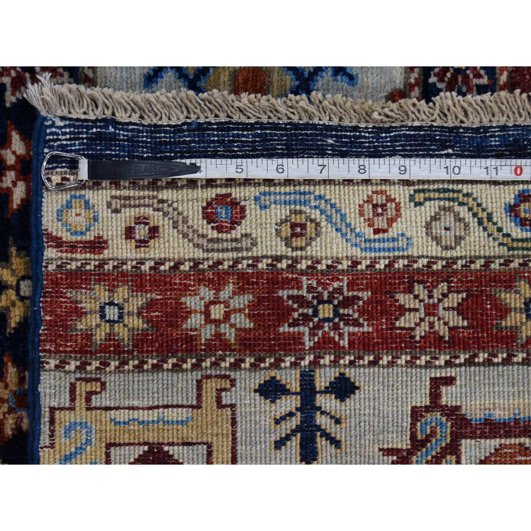 10-1 x13-6  Khorjin Design Super Kazak Hand-Knotted Pure Wool Oriental Rug 