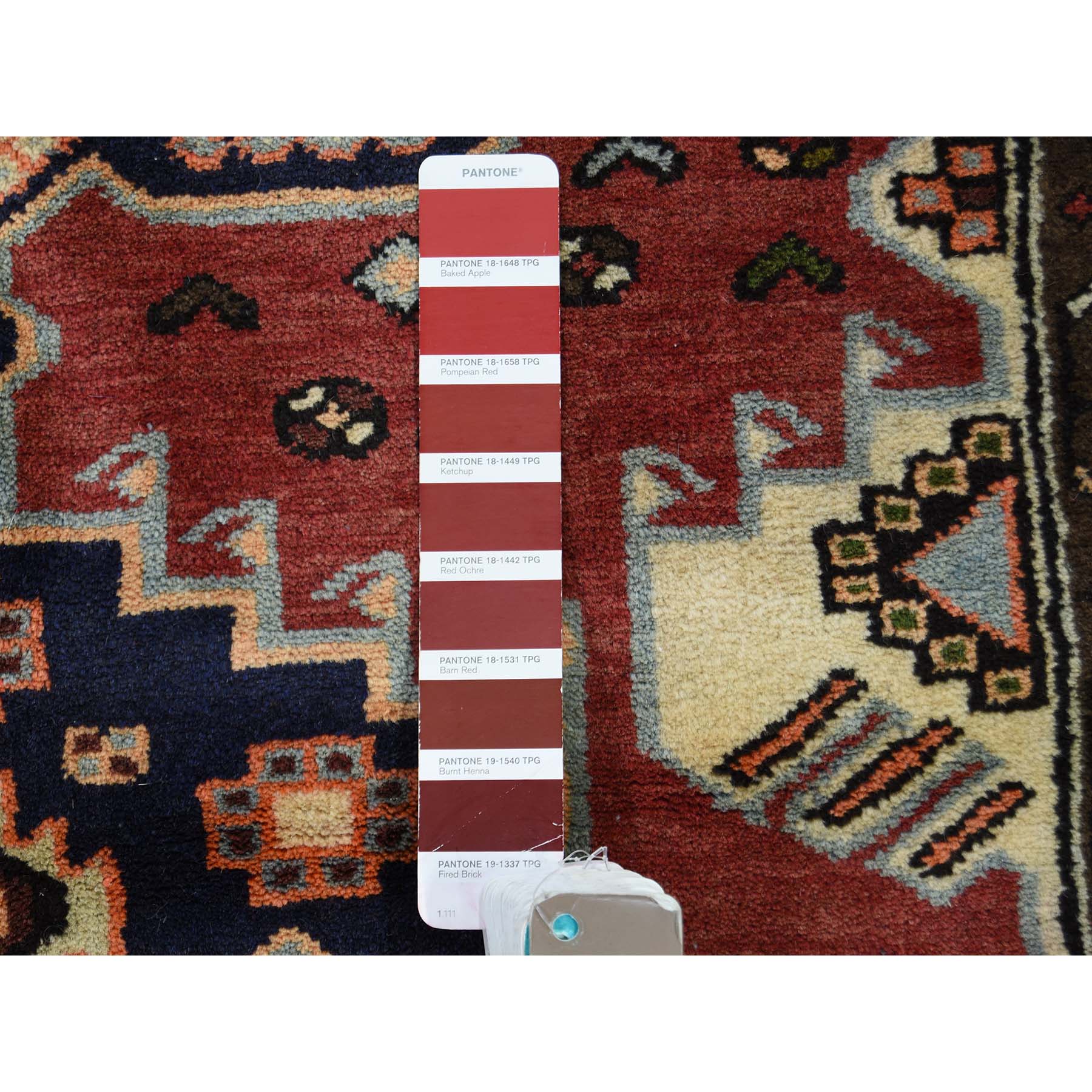 3-5 x6-8  Pure Wool Hand-Knotted New Persian Hamadan Oriental Rug 