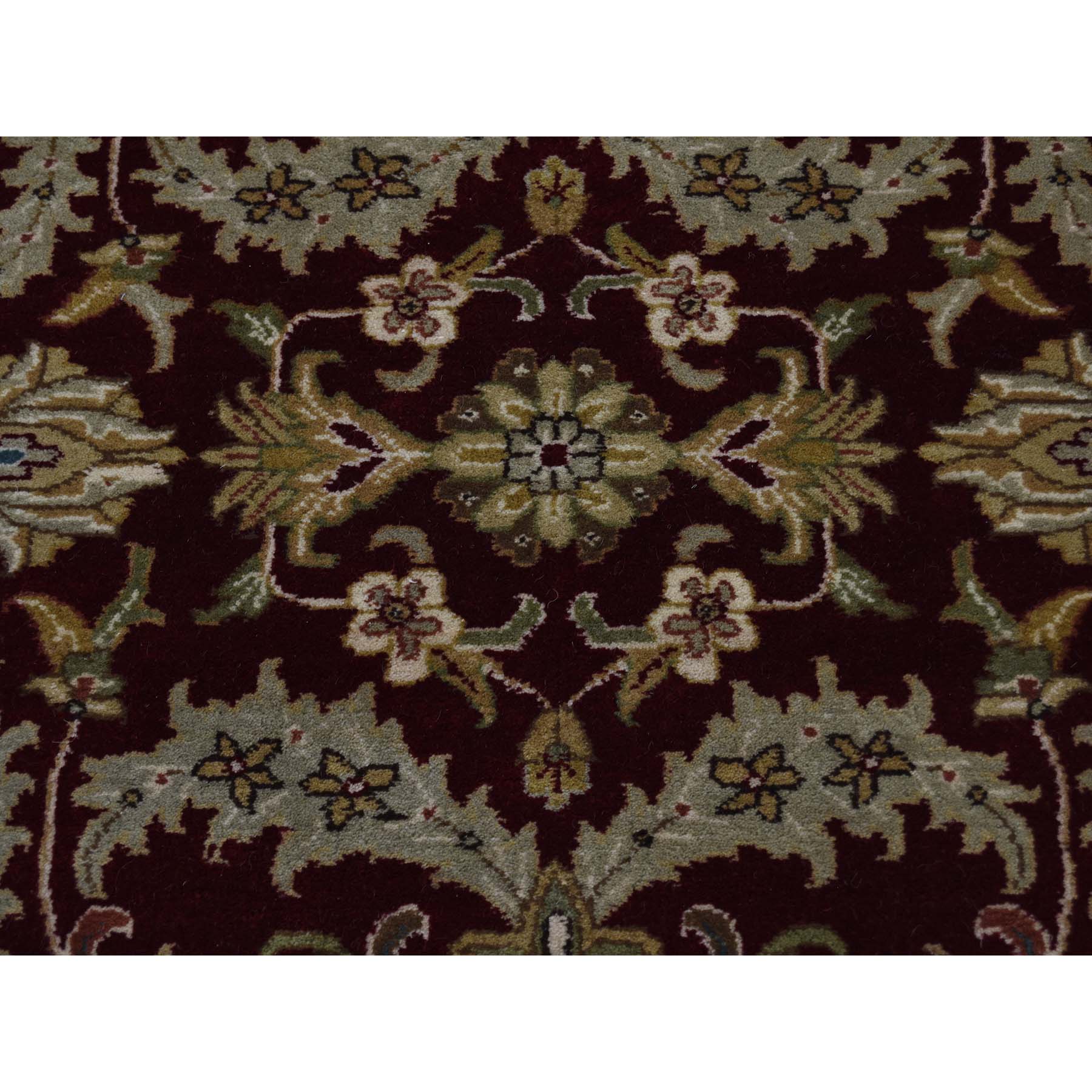 6-2 x9- 300 Kpsi New Zealand Wool Tabriz Design Hand-Knotted Oriental Rug 