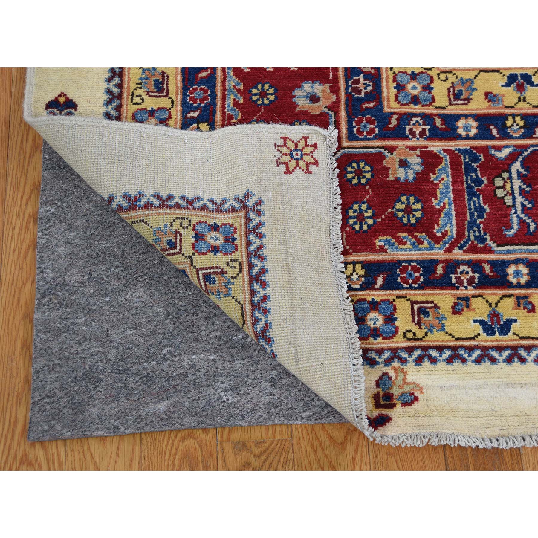 10-x13-3  Special Kazak Pure Wool Hand-Knotted Geometric Design Oriental Rug 
