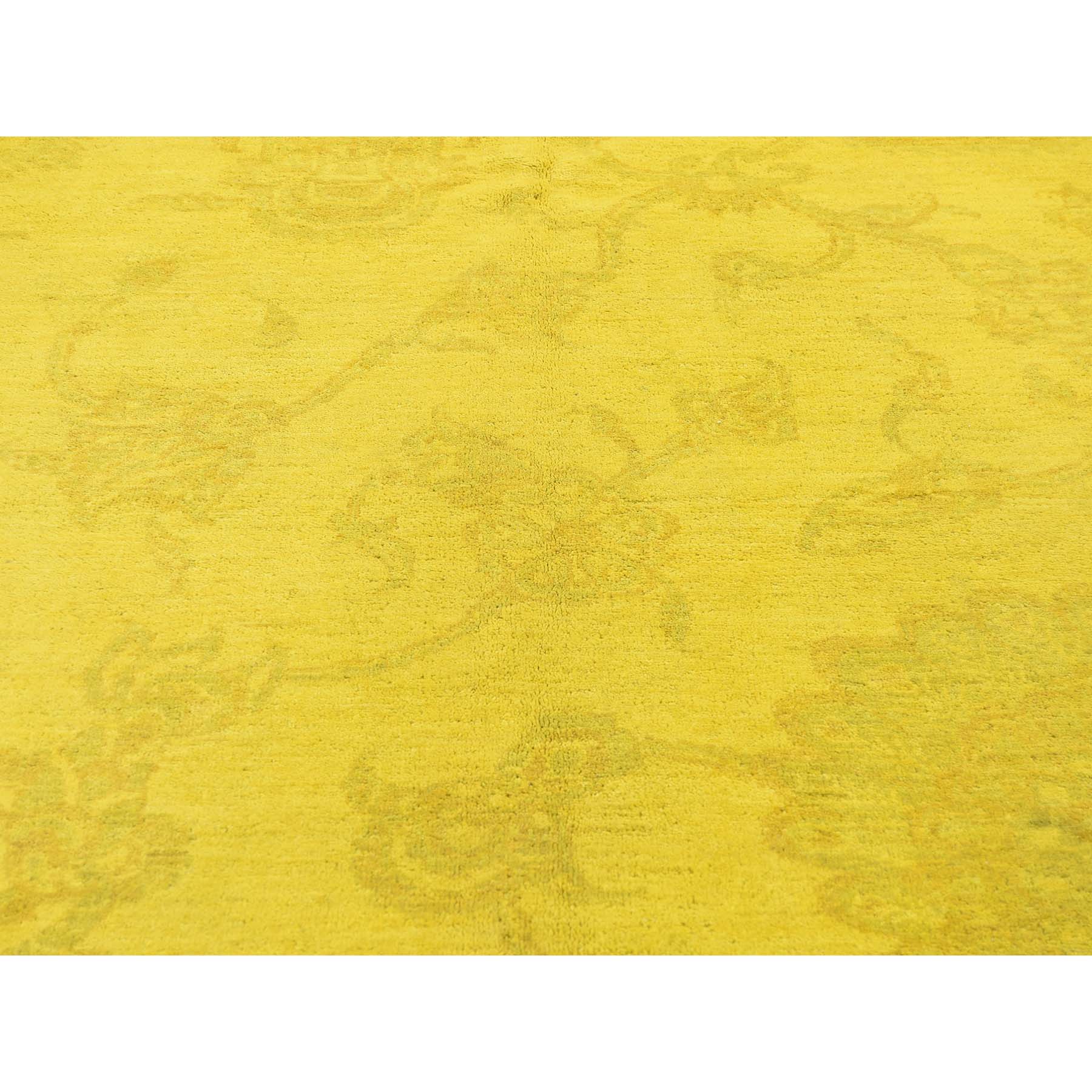 8-2 x10- Overdyed Peshawar Hand Knotted Pure Wool Oriental Rug 