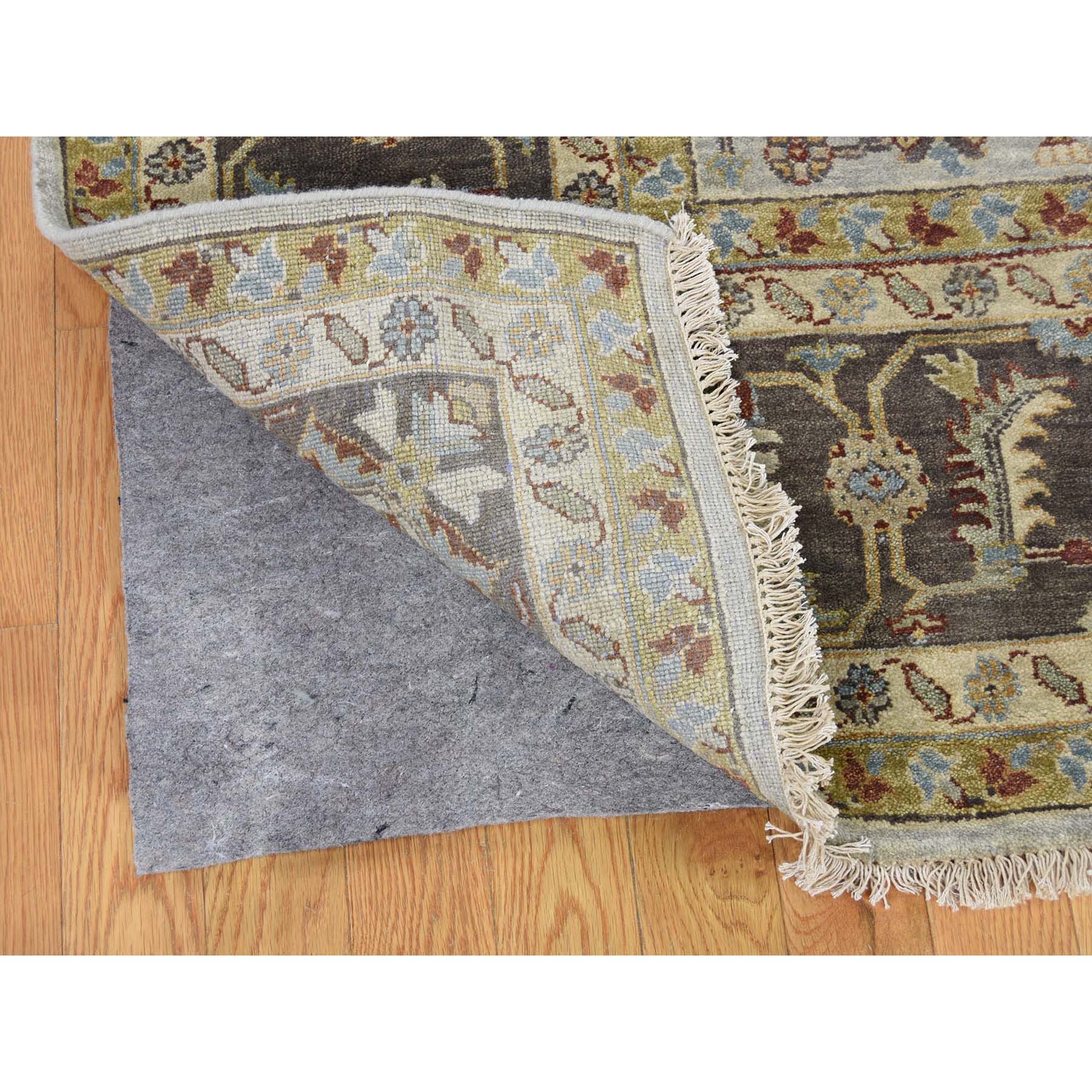 8-10 x11-9  Pure Wool Hand-Knotted Karajeh Design Oriental Rug 