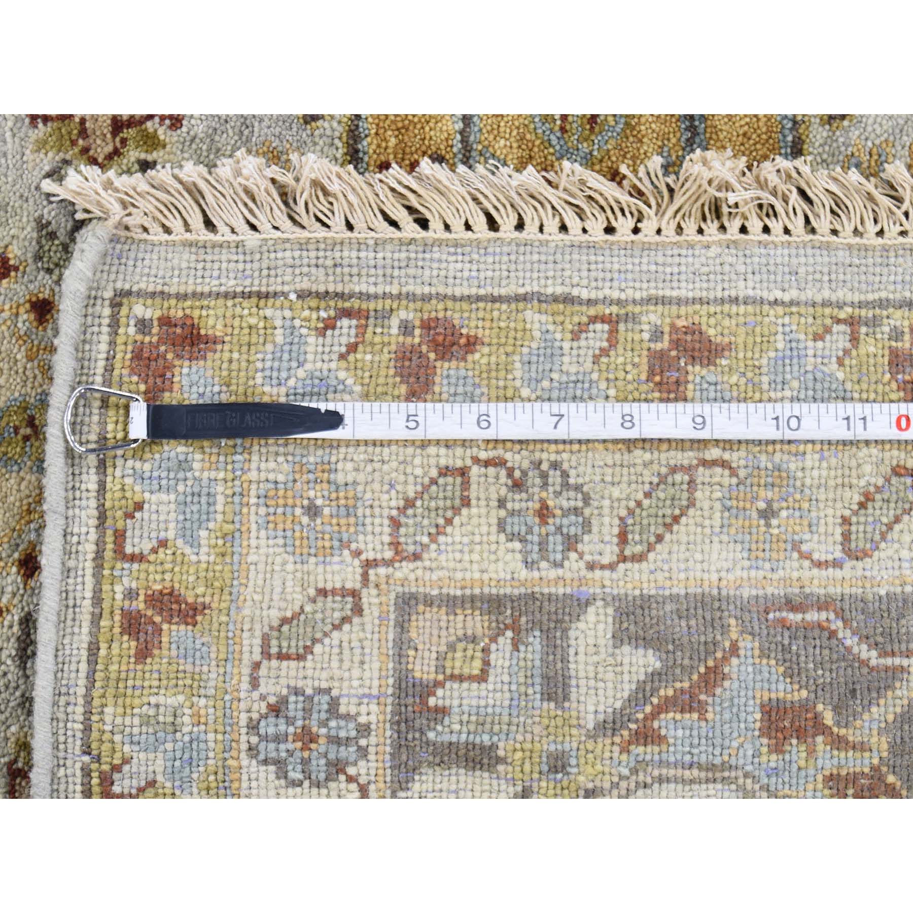 8-10 x11-9  Pure Wool Hand-Knotted Karajeh Design Oriental Rug 