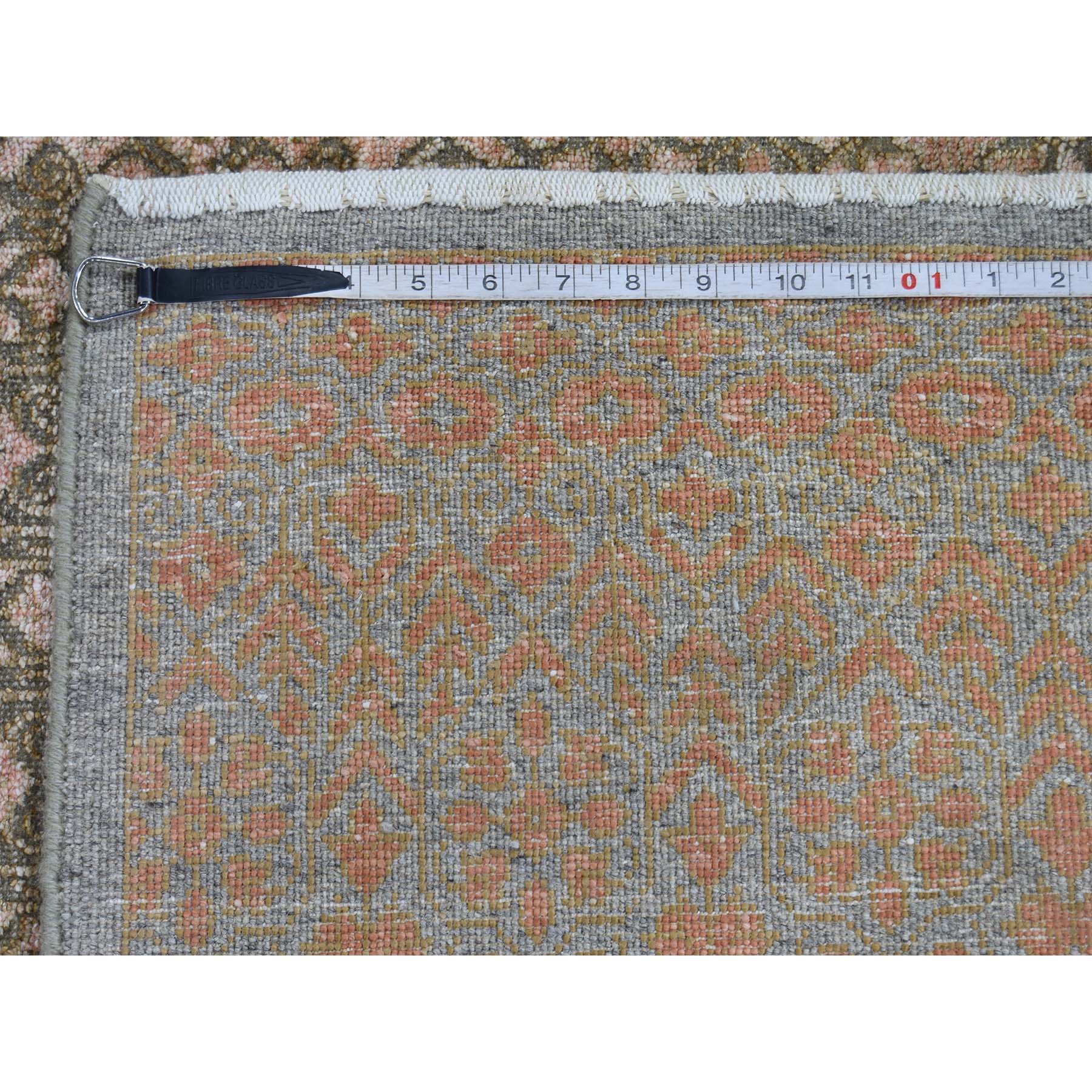 9-x12-2  Art Silk With Textured Wool Gabbeh Design Hand-Knotted Oriental Rug 