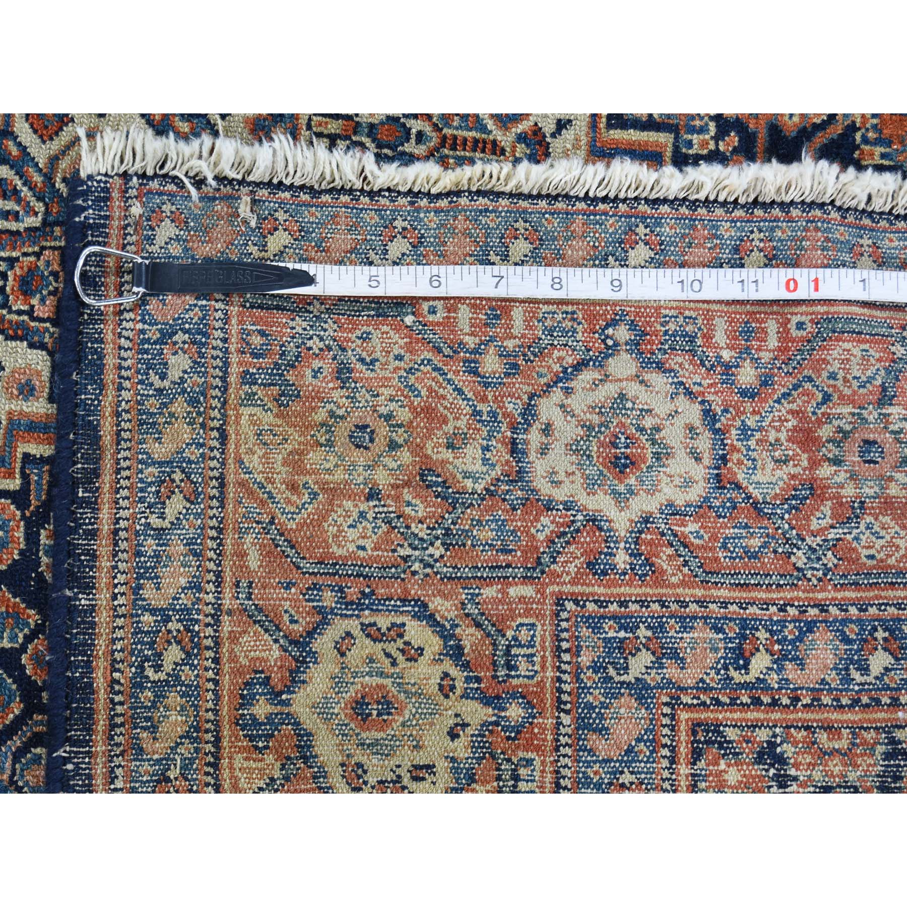 4-4 x6-6  Antique Persian Senneh Exc Cond Pure Wool Hand-Knotted Oriental Rug 