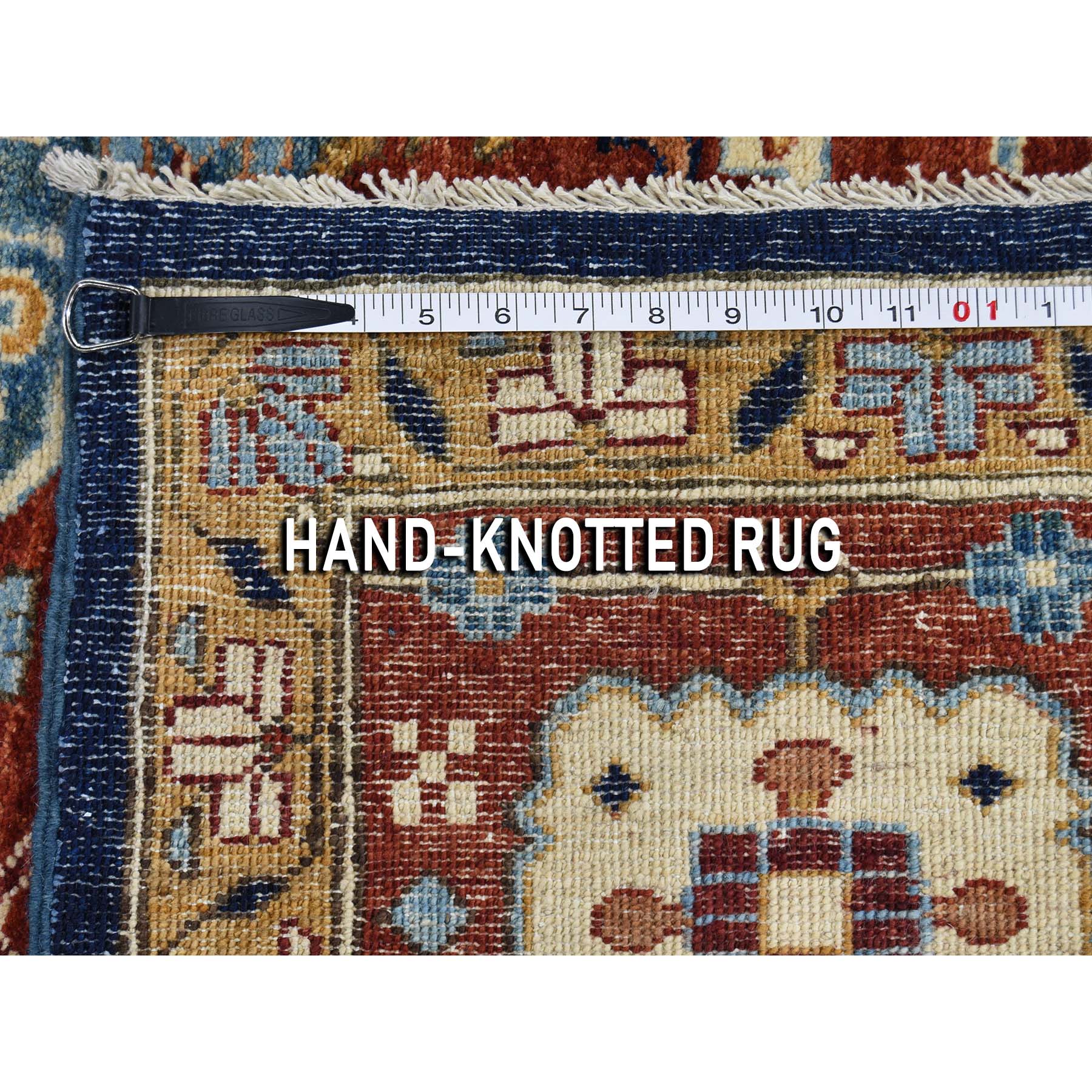 9-x12-2   Hand-Knotted Peshawar Heriz With Bakshaish Motifs Oriental Rug 