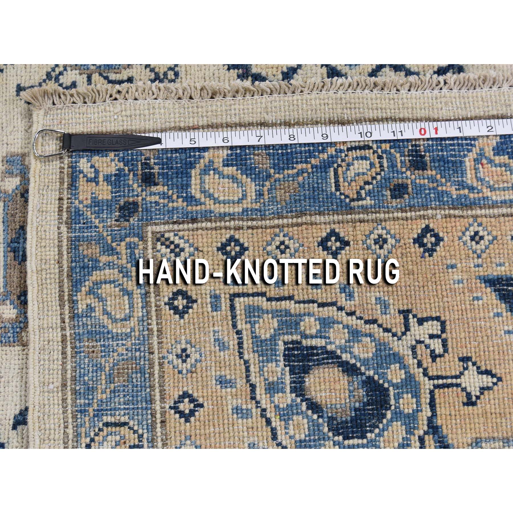 6-x9- Vintage Look Kazak Pure Wool Hand-Knotted Oriental Rug 