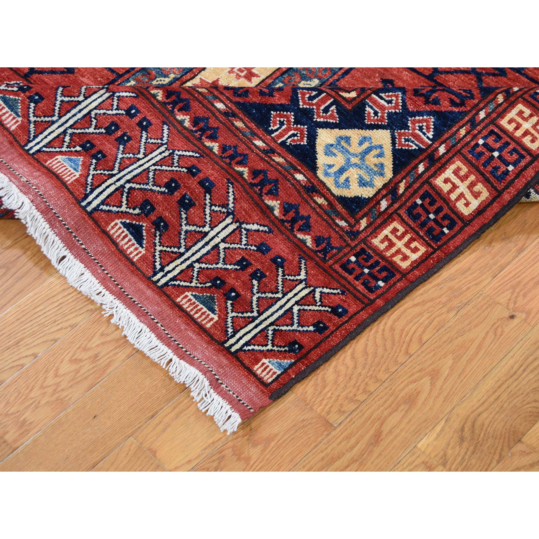 5-x7-2  Afghan Ersari Pure Wool Hand-Knotted Oriental Rug 