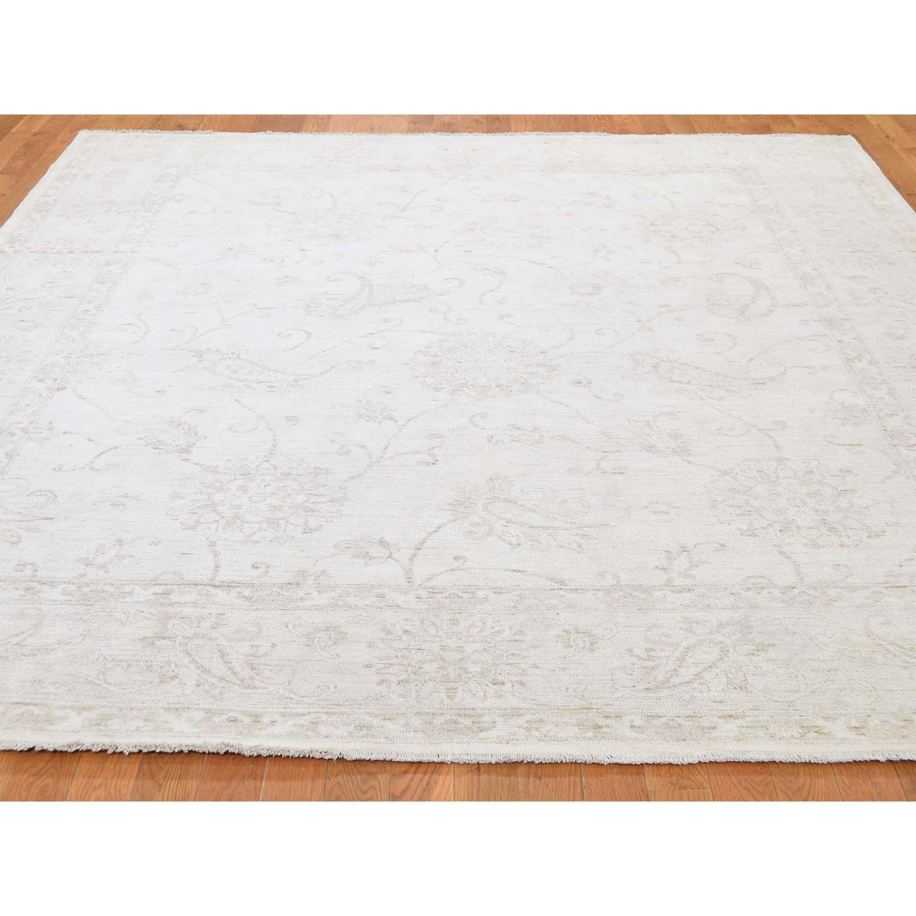 8-x10- Oushak Design Stone wash Pure Wool Hand Knotted Oriental Rug 