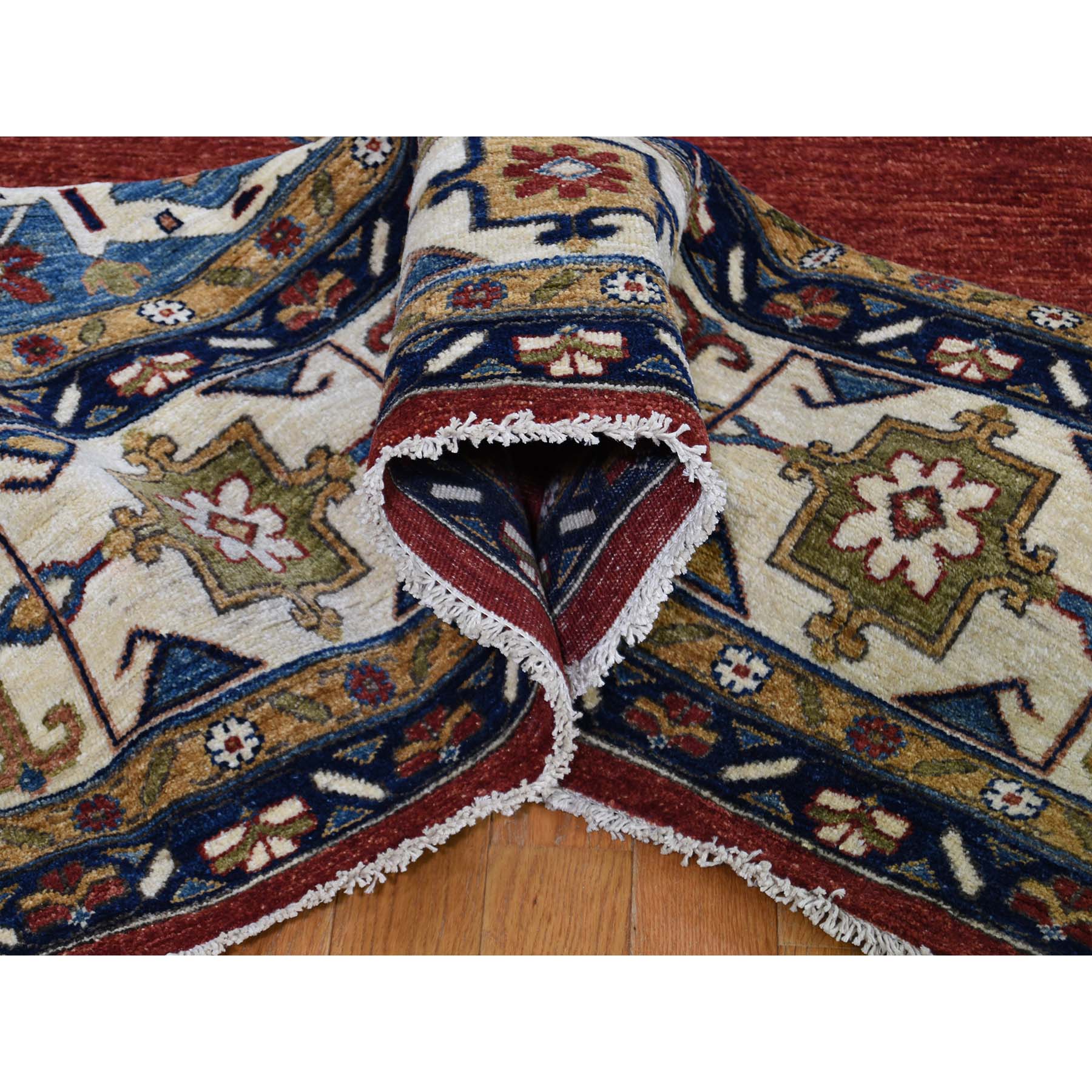 10-x14-3  Bakshaish Design Peshawar Hand-Knotted Pure Wool Oriental Rug 