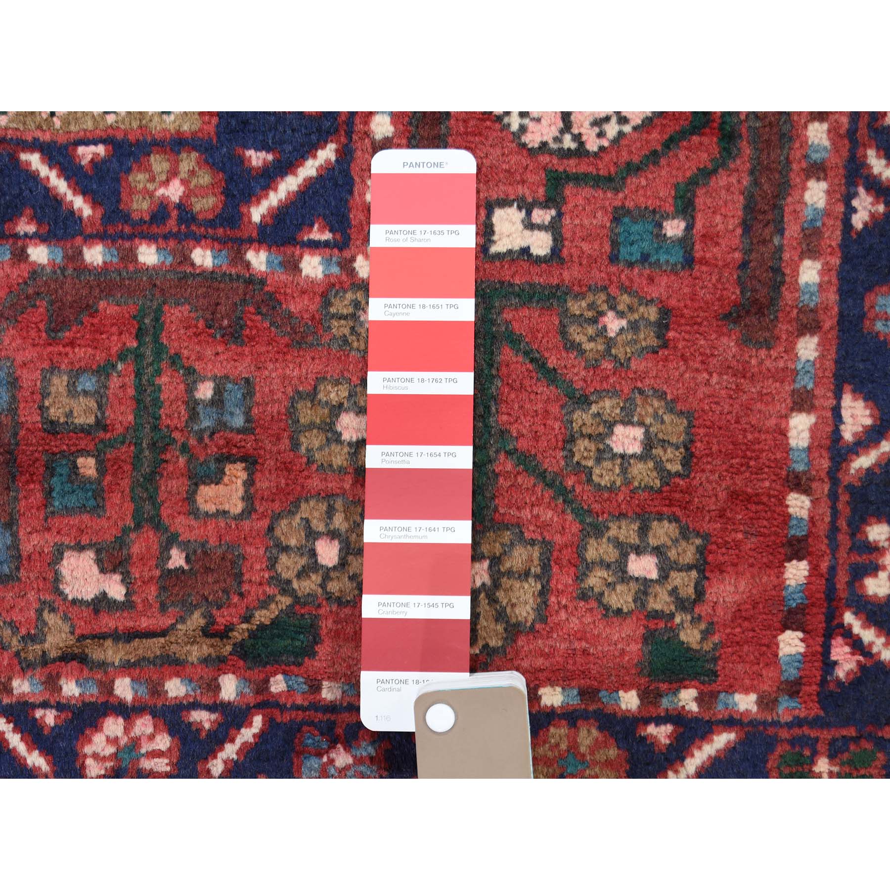 3-6 x4-10  Vintage Persian Nahavand Sampler Pure Wool Hand-Knotted Oriental Rug 