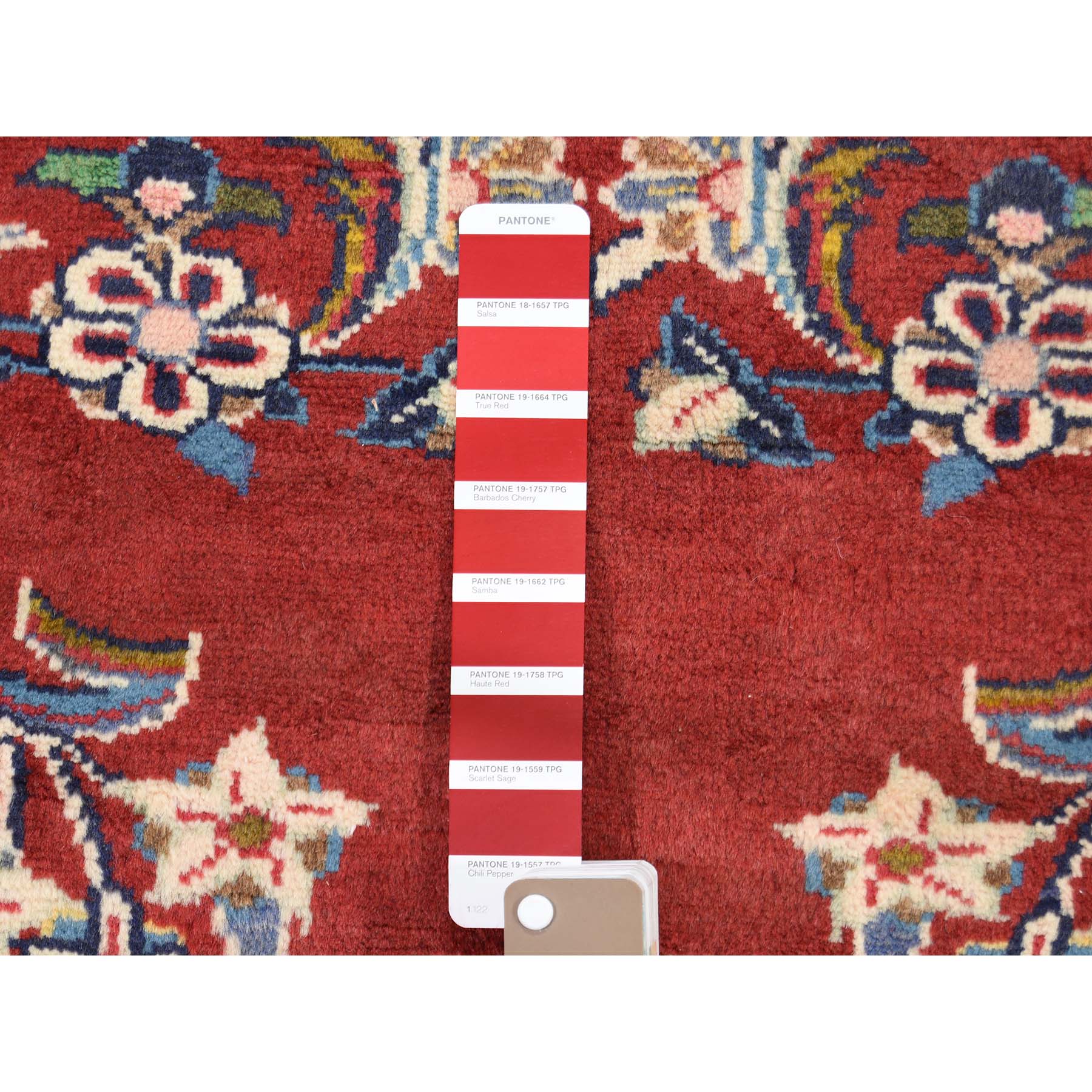 3-x4-9  Persian Ardabil With Ladies Head Pure Wool Hand-Knotted Oriental Rug 