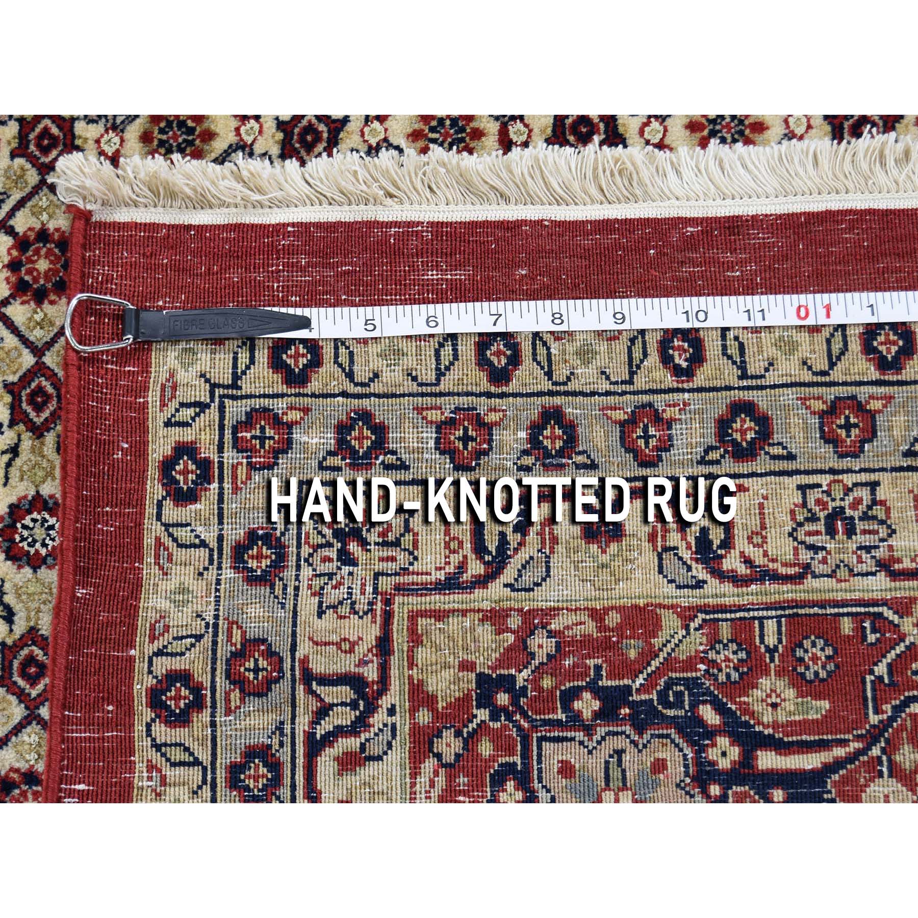 8-x10- Super Fine Bijar 300 Kpsi All Over Design Hand-Knotted Oriental Rug 