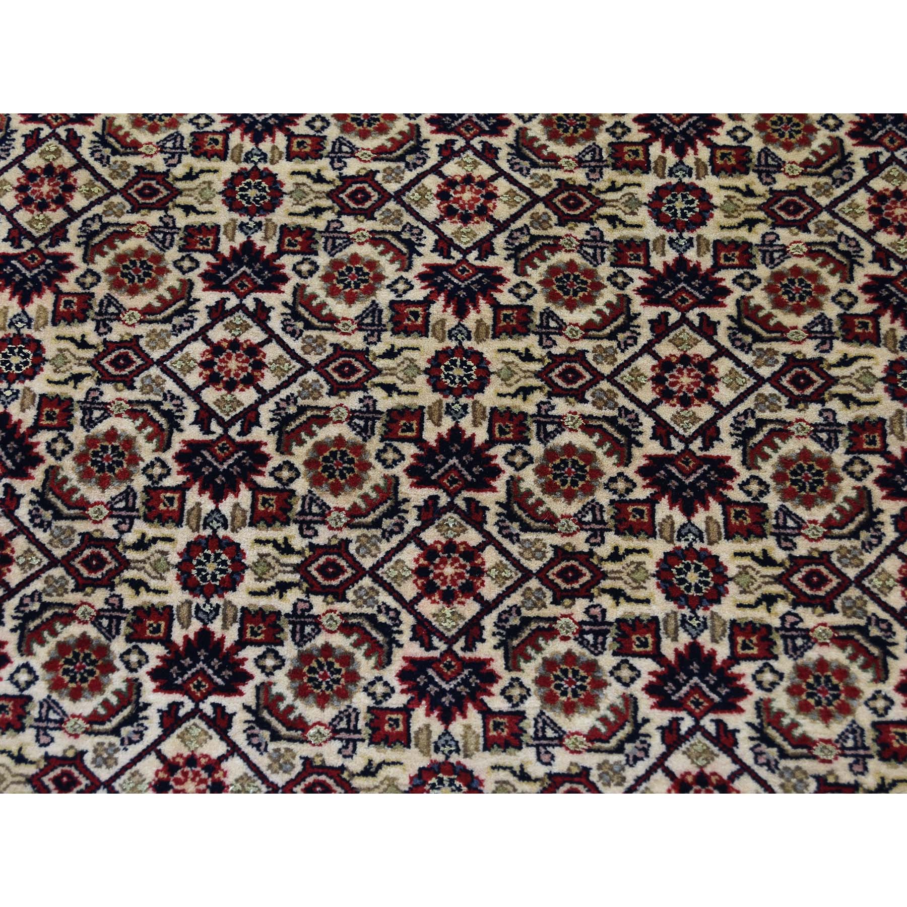 6-10 x9-5  Bijar Mahi 300 KPSI Wool and Silk Hand Knotted Oriental Rug 