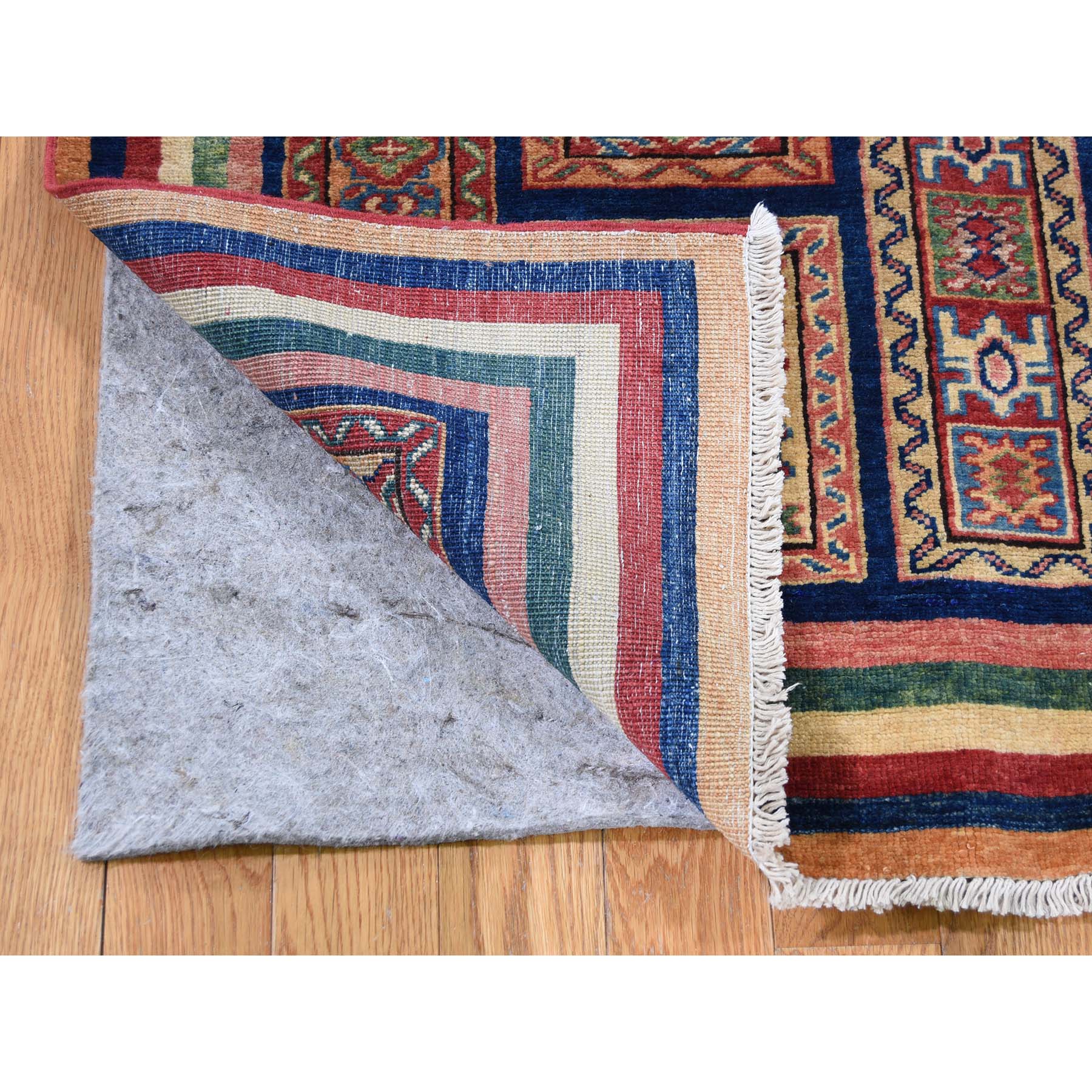 5-8 x8-2  Super Kazak Pure Wool Hand Knotted Oriental Rug 