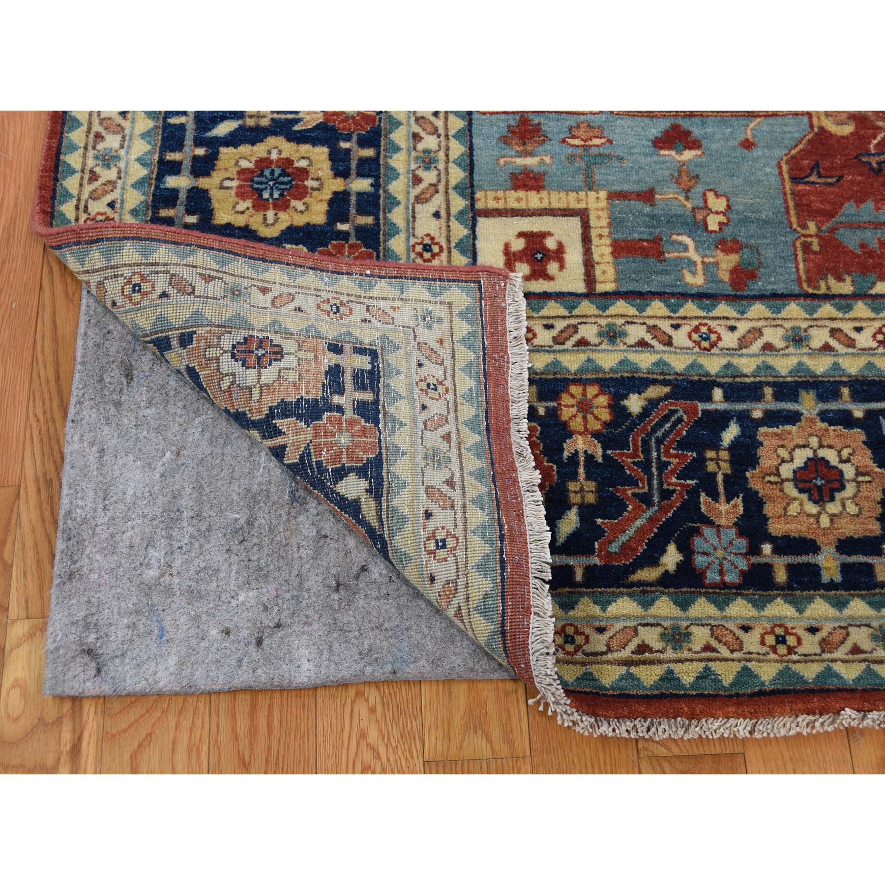 10-1 x14-2  Antiqued Heriz Re-creation Pure Wool Hand Knotted Oriental Rug 