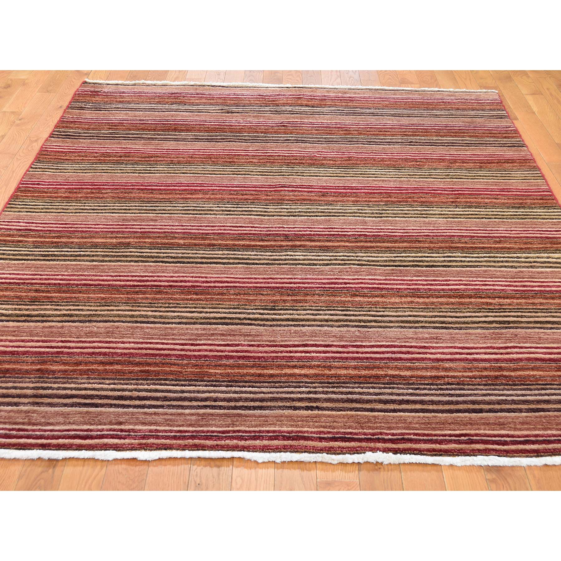 5-8 x7-10  On Clearance Pure Wool Peshawar Gabbeh Hand Knotted Oriental Rug 