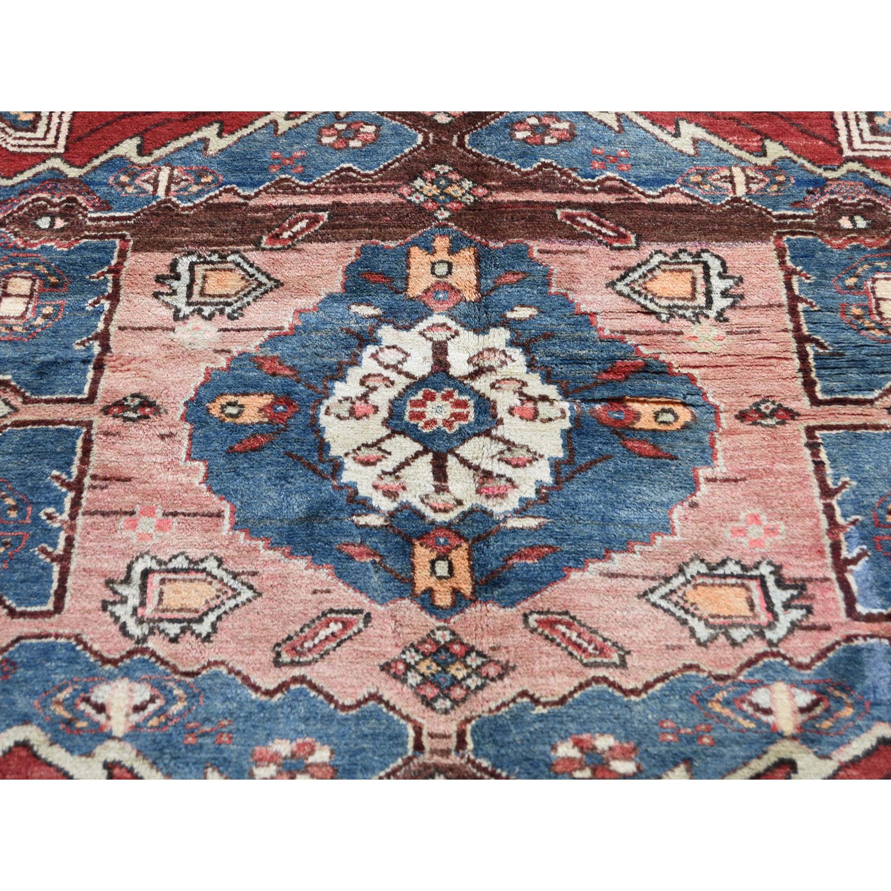 4-10 x7-6  Unused Persian Afshar  Pure Wool Hand-Knotted Oriental Rug 