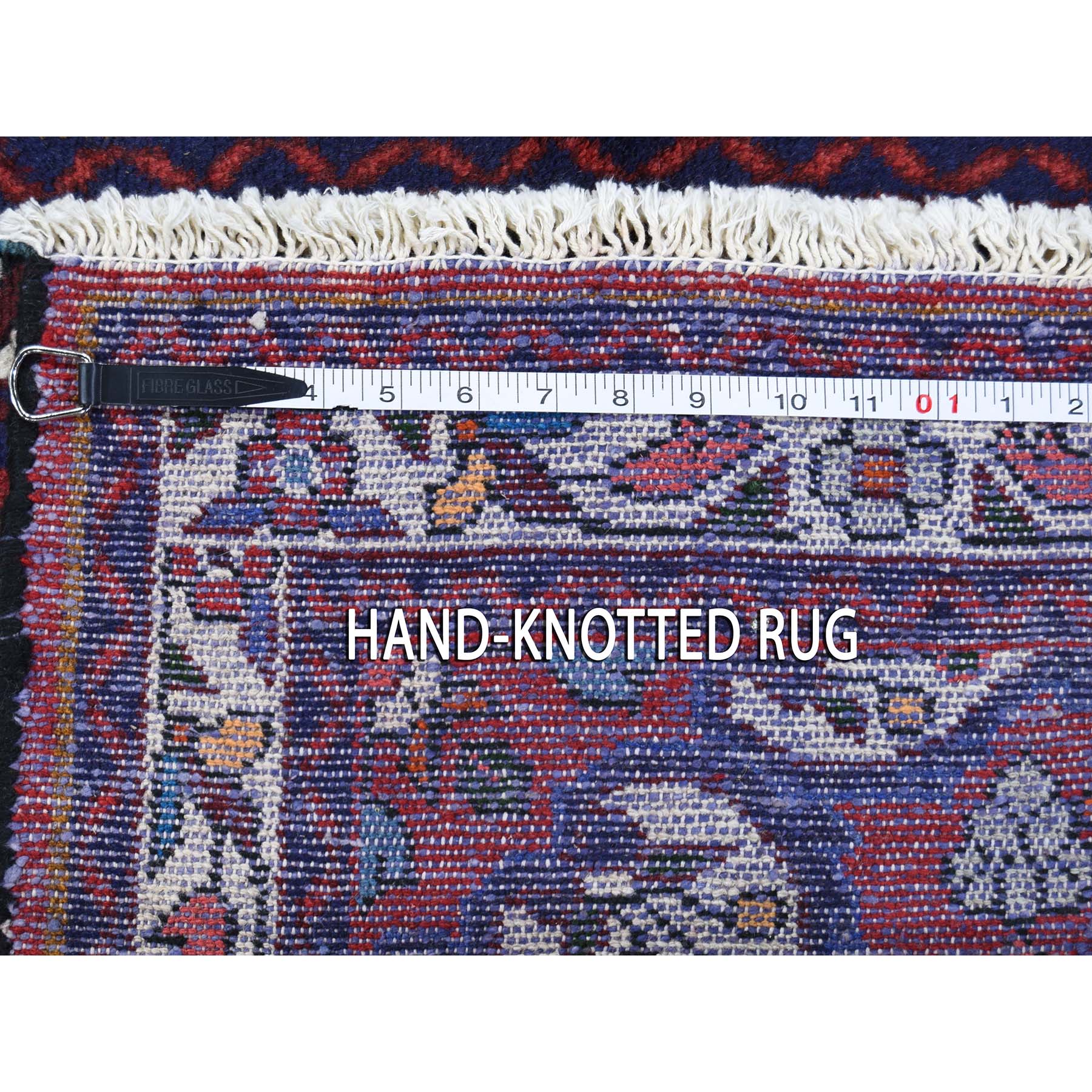 3-4 x4-10  Red New Persian Hamadan Pure Wool Hand-Knotted Oriental Rug 