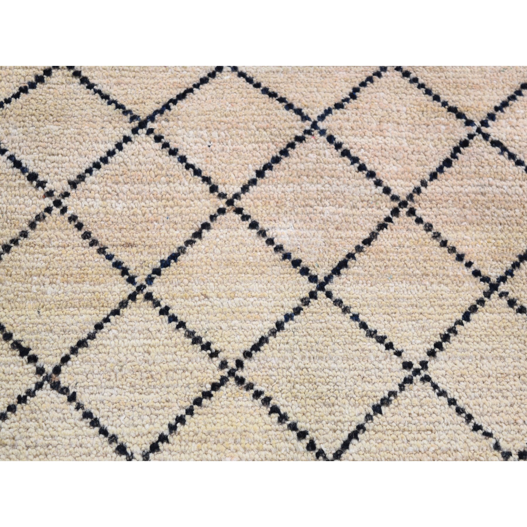 5-4 x8-3  Pure Wool Hand Knotted Modern Gabbeh Oriental Rug 