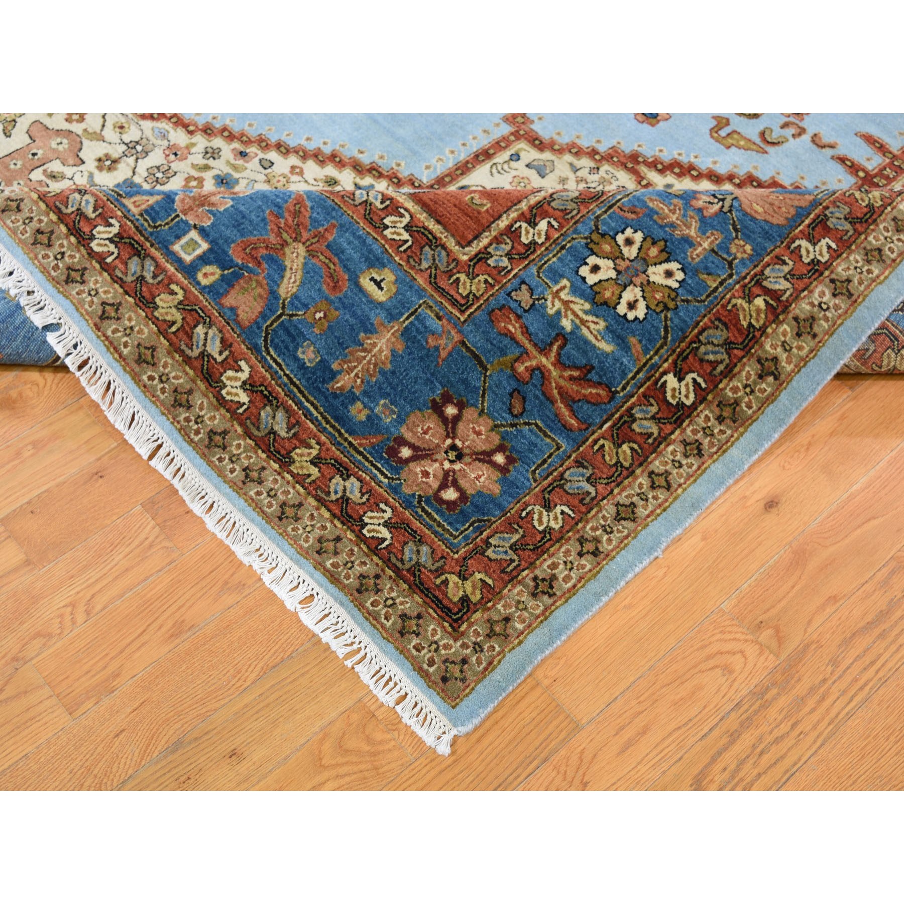 9-10 x13-9  Hand Knotted Antiqued Bakshaish Natural Dyes Oriental Rug 
