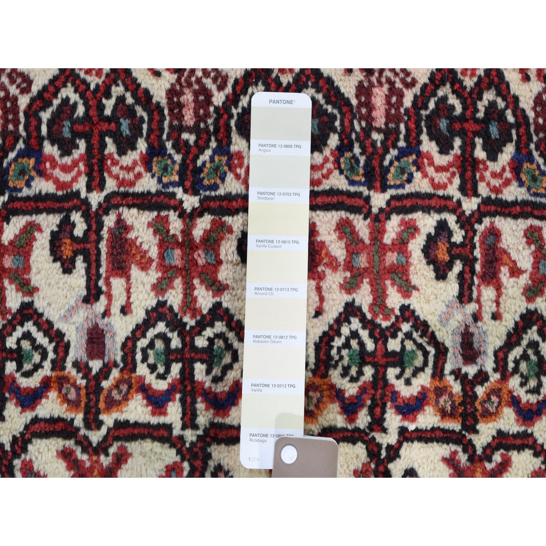 3-1 x7-1  Red New Persian Hamadan Pure Wool Runner Hand Knotted Oriental Rug 