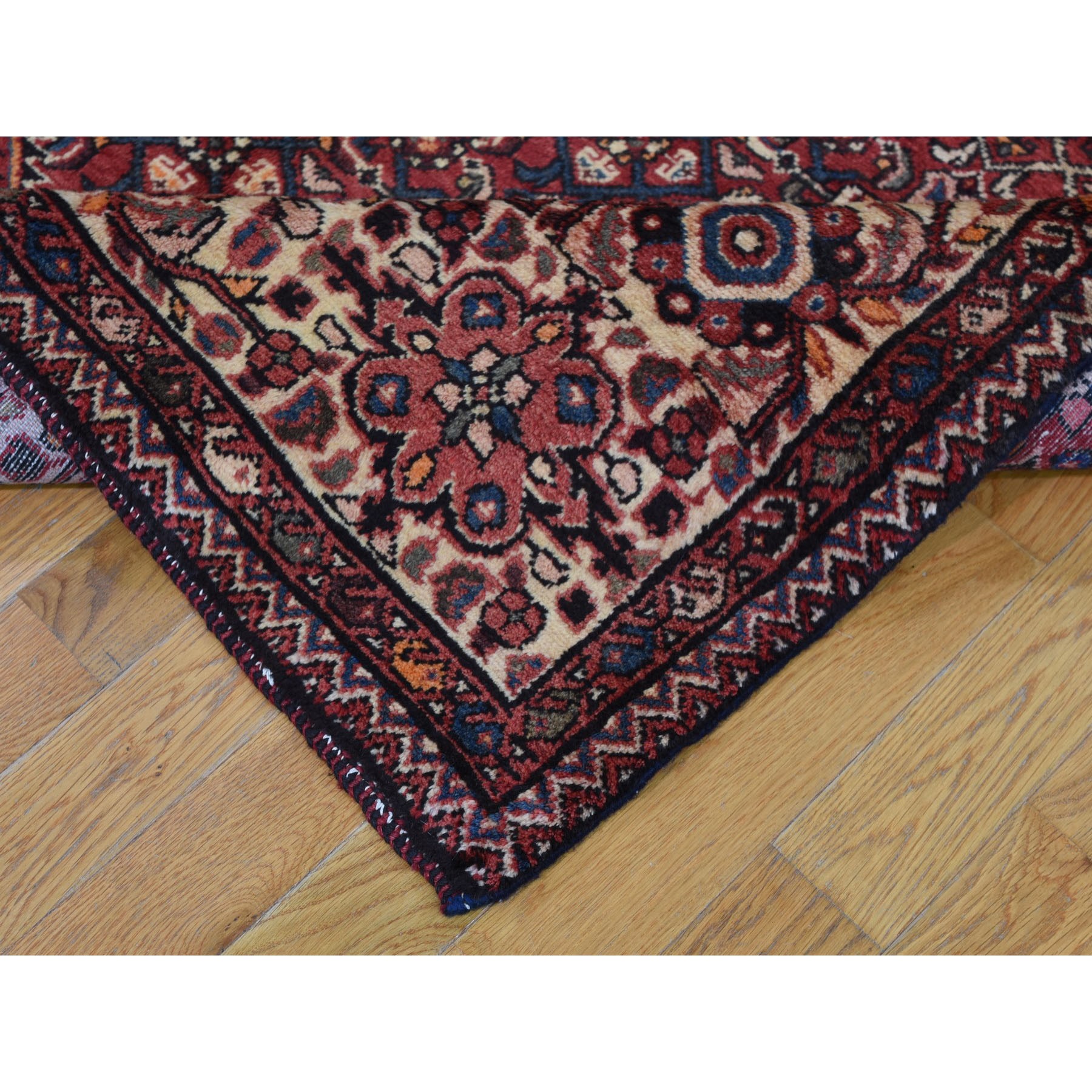 5-3 x11- Gallery Size Red New Persian Bakhtiari Pure Wool Hand Knotted Oriental Rug 