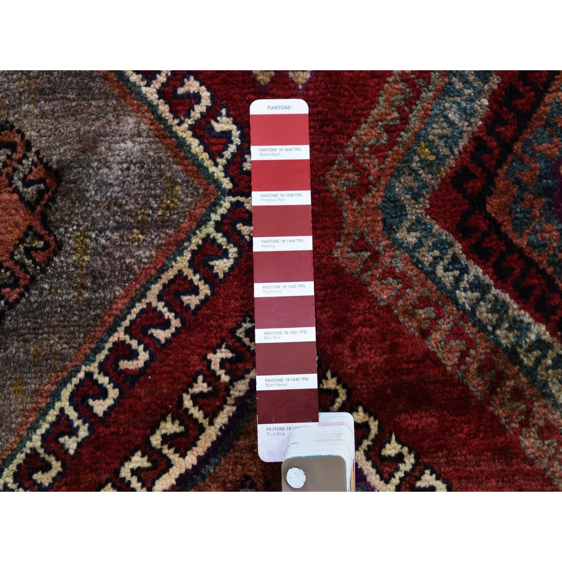 5-x8-8  Red New persian Shiraz Pure Wool Hand Knotted Oriental Rug 