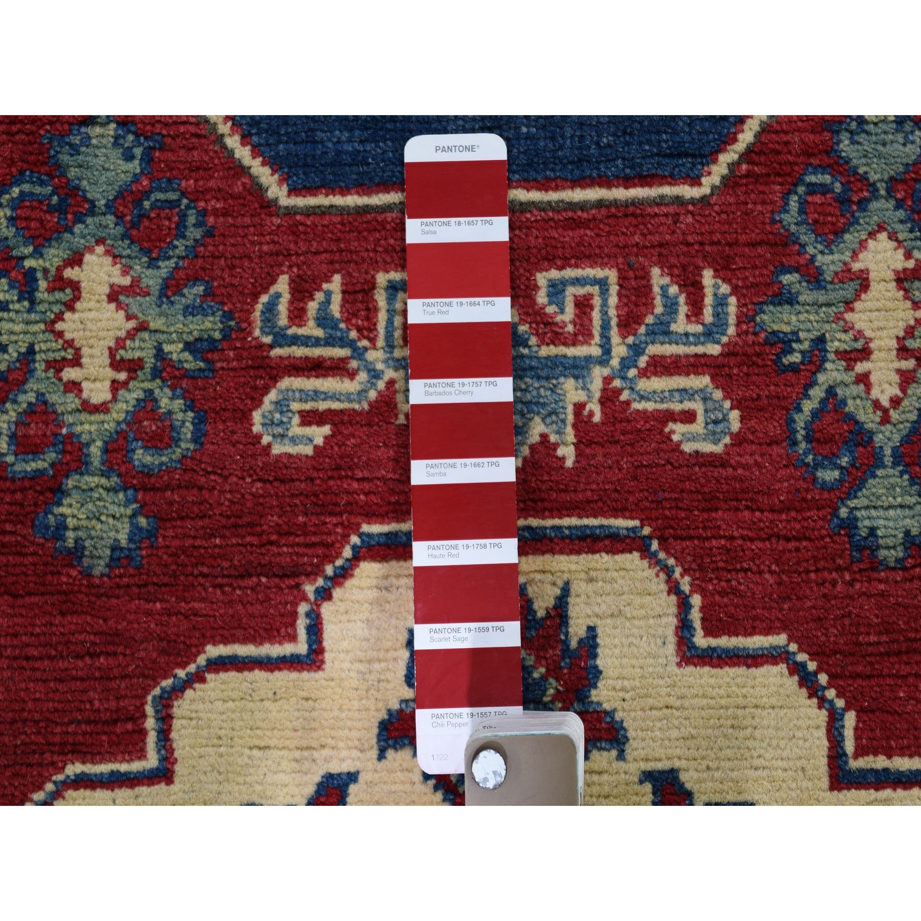 2-8 x20- Red Kazak Tribal Design XL Runner Pure Wool Hand Knotted Oriental Rug 