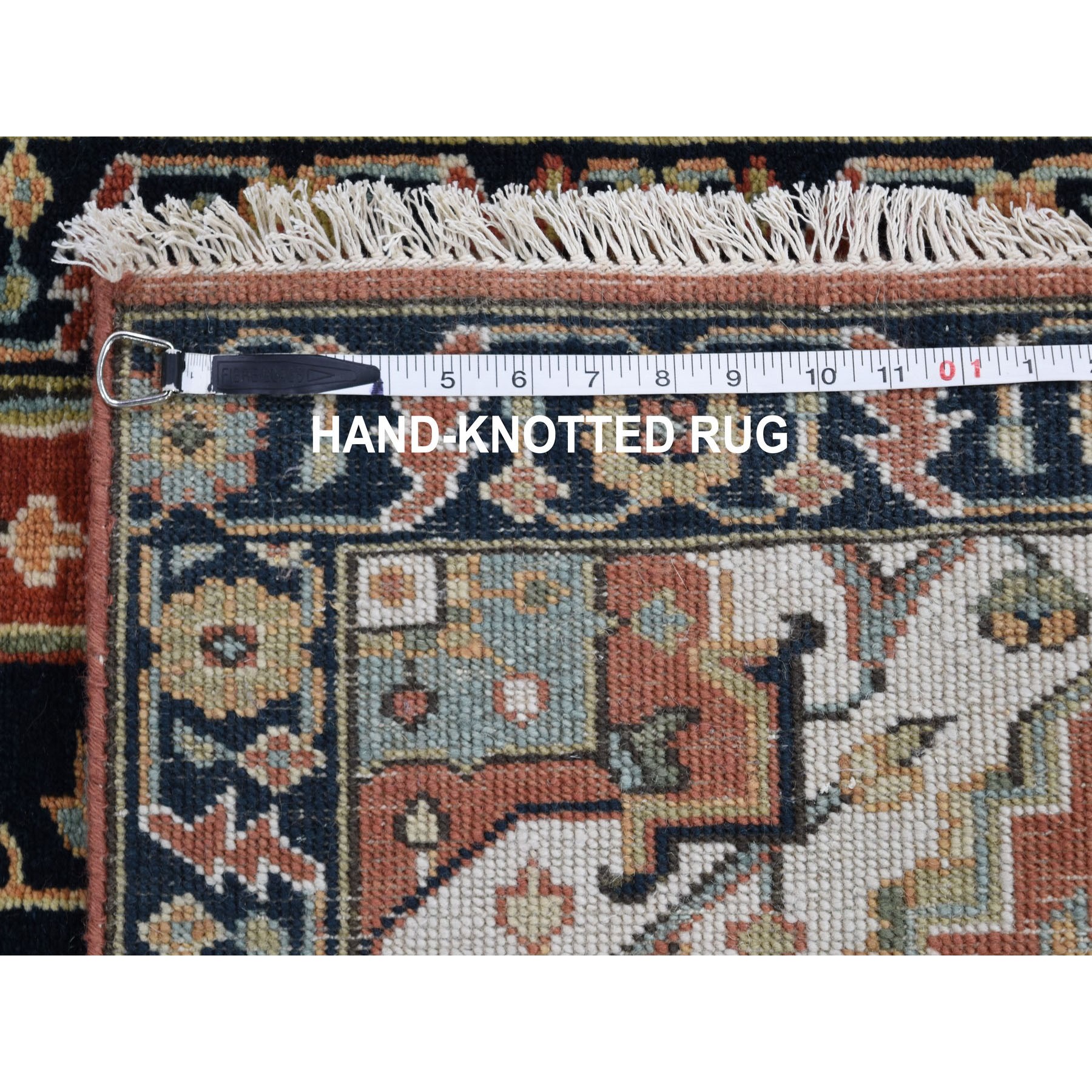 2-5 x8-  Antiqued Heriz Re-creation Pure Wool Runner Hand Knotted Oriental Rug 
