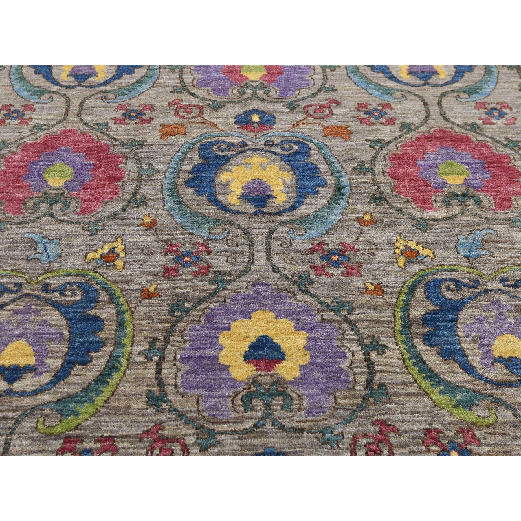 8-1 x10- Colorful Hand Knotted Peshawar Arts and Crafts Design Oriental Rug 