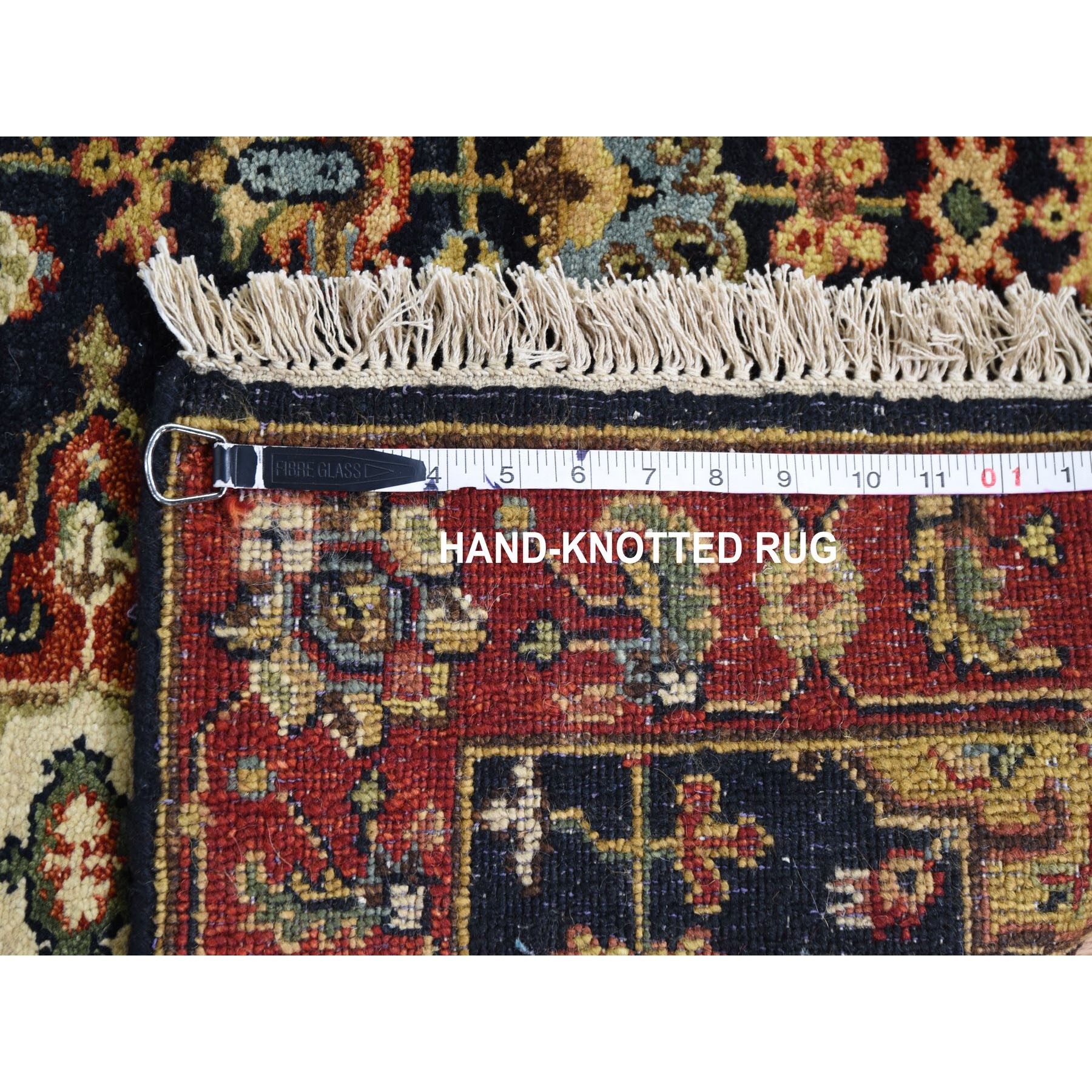 2-7 x21-8  Karajeh Design Xl Runner Pure wool hand Knotted Oriental Rug 
