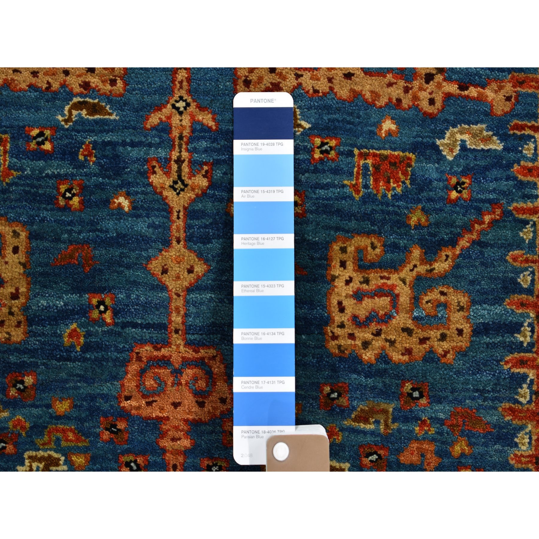 2-7 x6-  Antiqued Bakshaish Natural Dyes Runner Hand Knotted Oriental Rug 