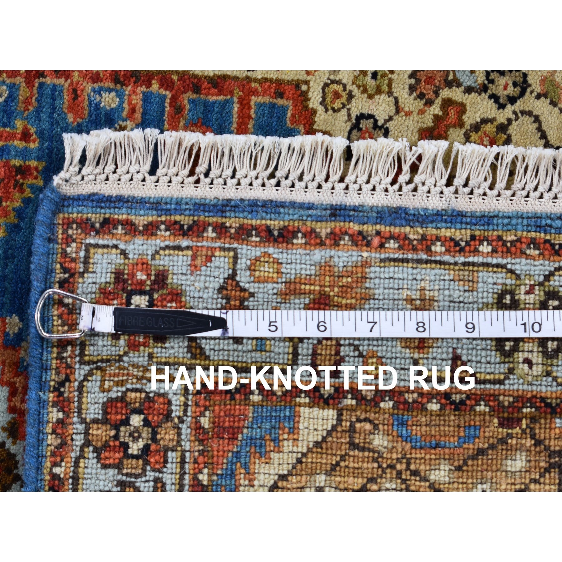 2-7 x6-  Antiqued Bakshaish Natural Dyes Runner Hand Knotted Oriental Rug 