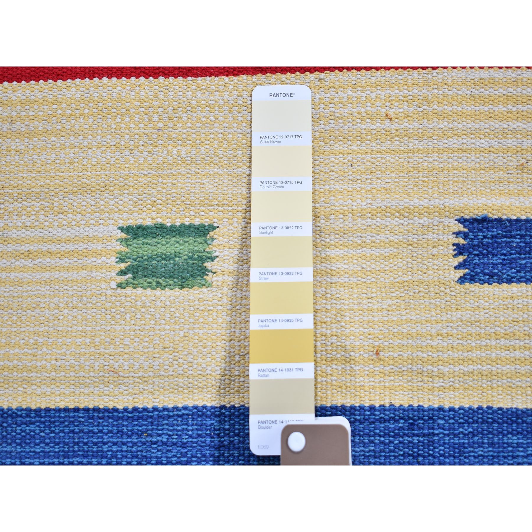 2-6 x7-9  Flat Weave Kilim Hand Woven Runner Southwestern Design Rug 