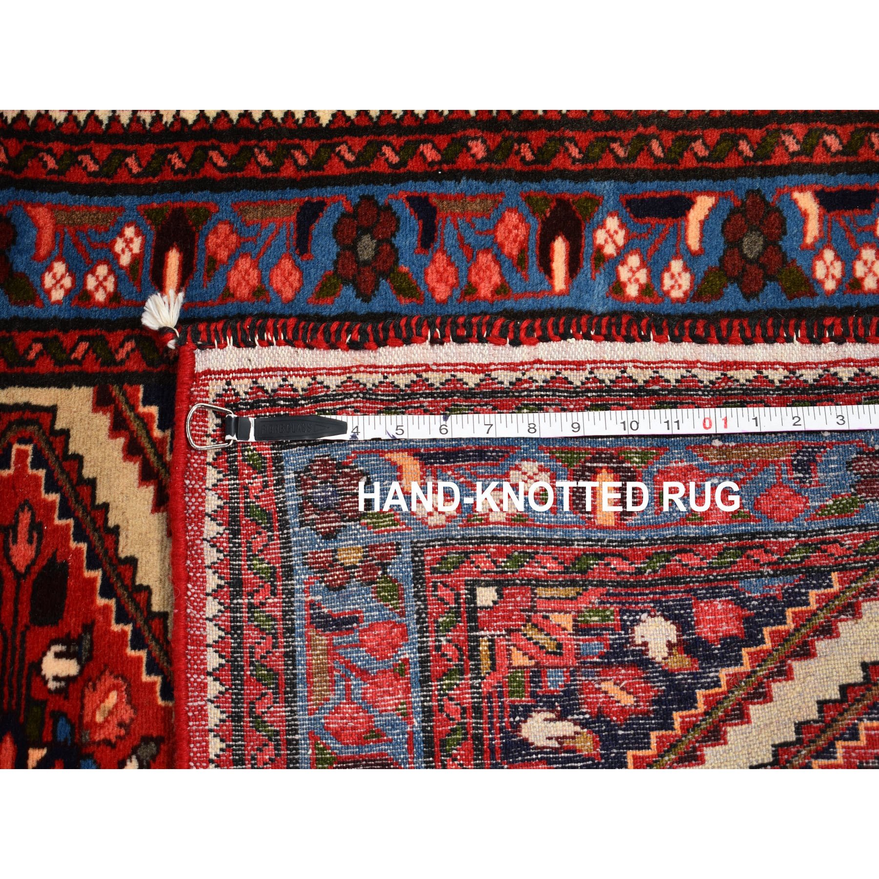 2-8 x19-5  Red New Persian Hamadan Pure Wool Hand Knotted XL Runner Oriental Rug 
