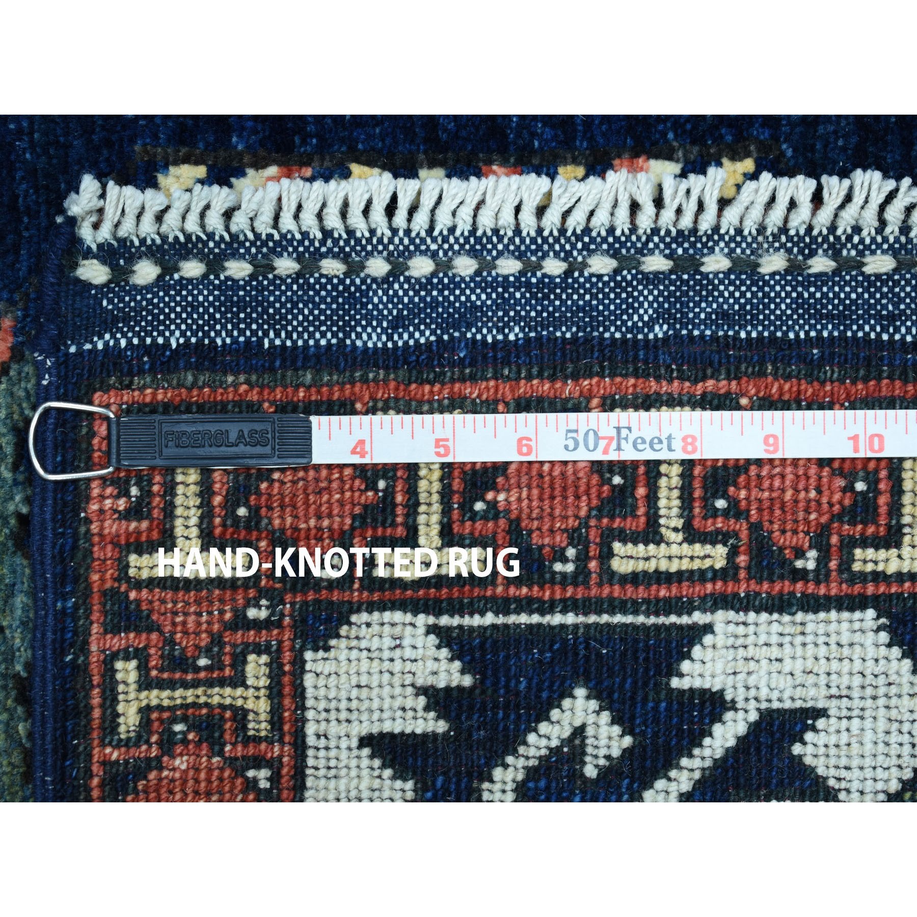 5-x6-3  Afghan Ersari Elephant Feet Design Pure Wool Hand-Knotted Oriental Rug 