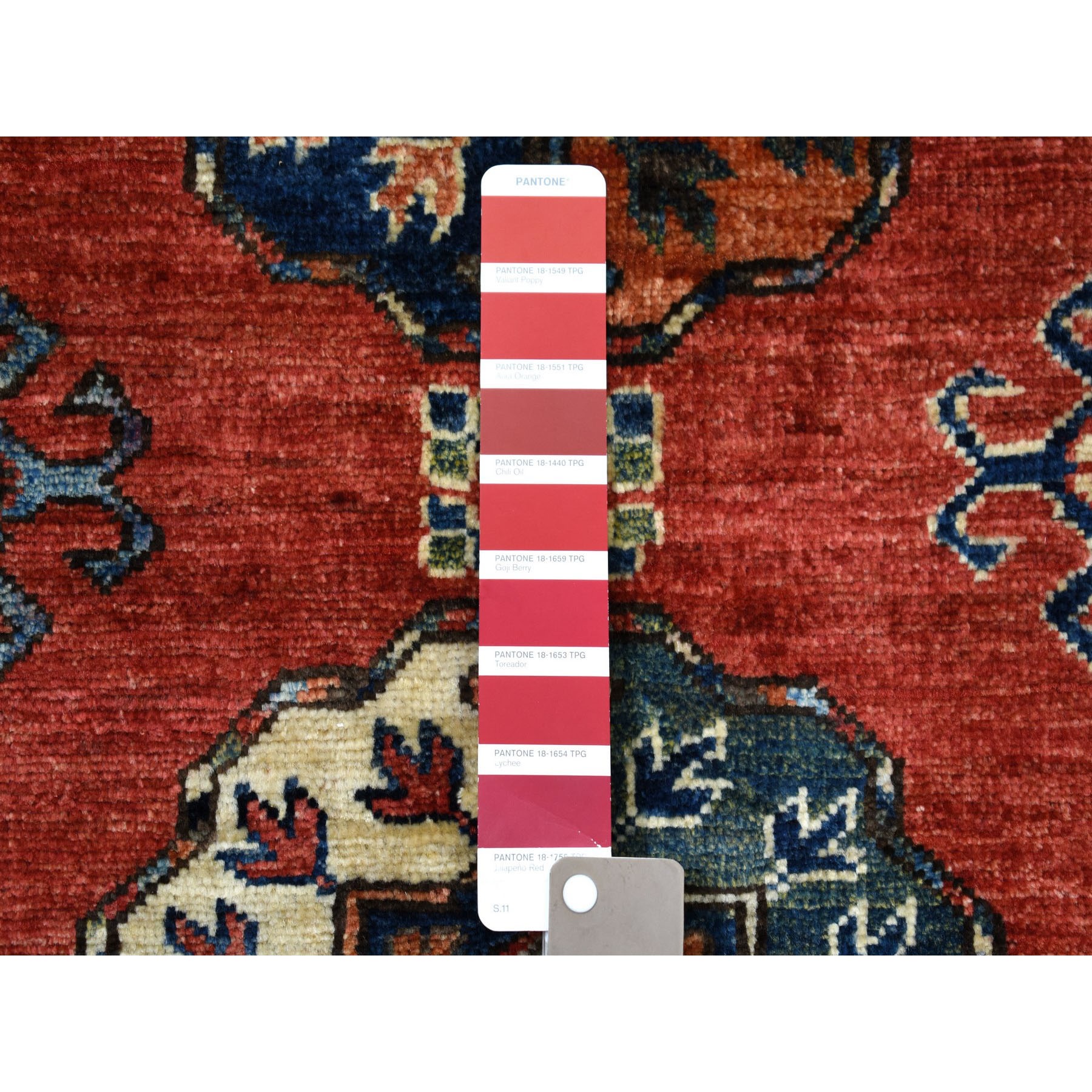 2-9 x4- Afghan Ersari Elephant Feet Design Pure Wool Hand-Knotted Oriental Rug 