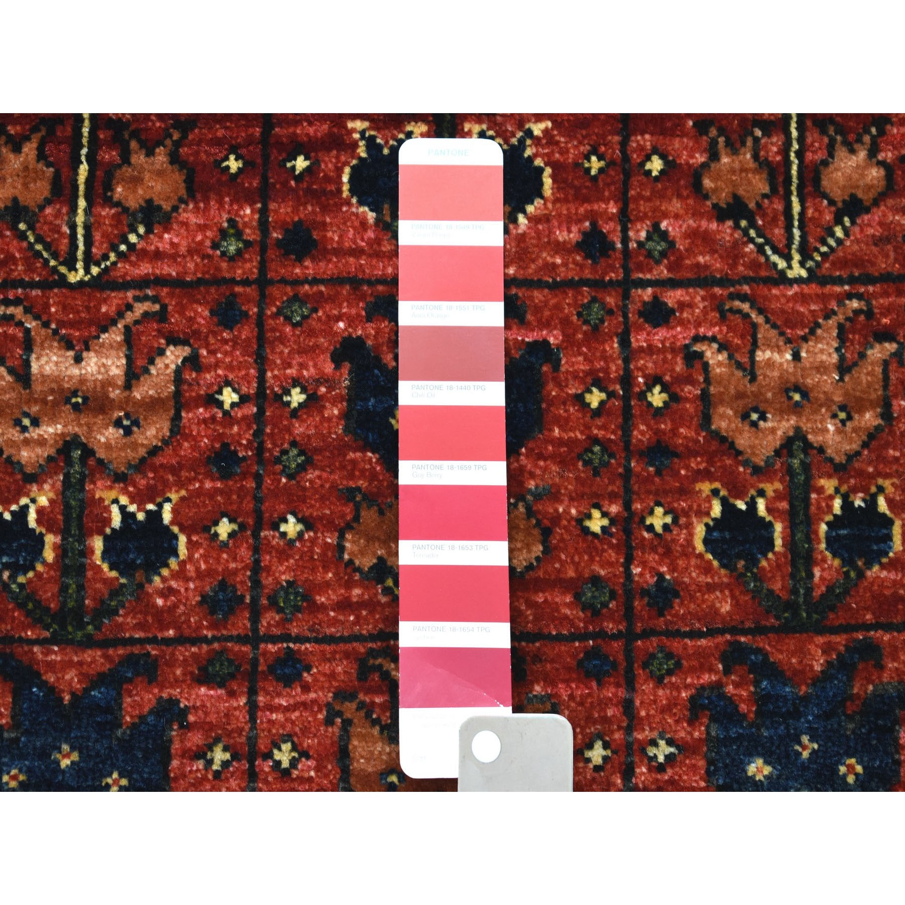 2-2 x3- Afghan Ersari Pure Wool Hand Knotted Oriental Rug 