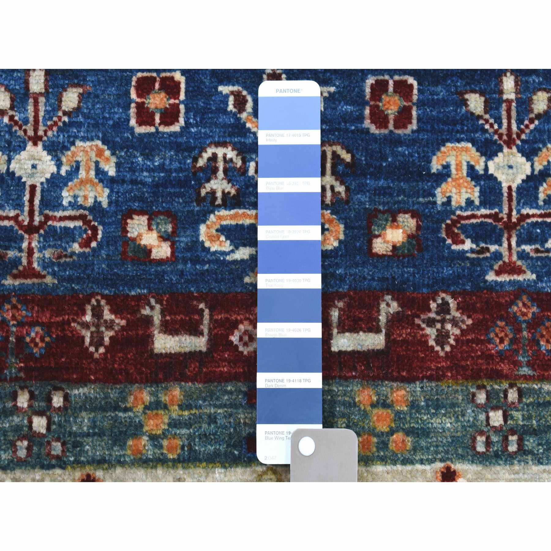 2-7 x9-9  Colorful Kashkuli Gabbeh Pure Wool Hand Knotted Runner Oriental Rug 